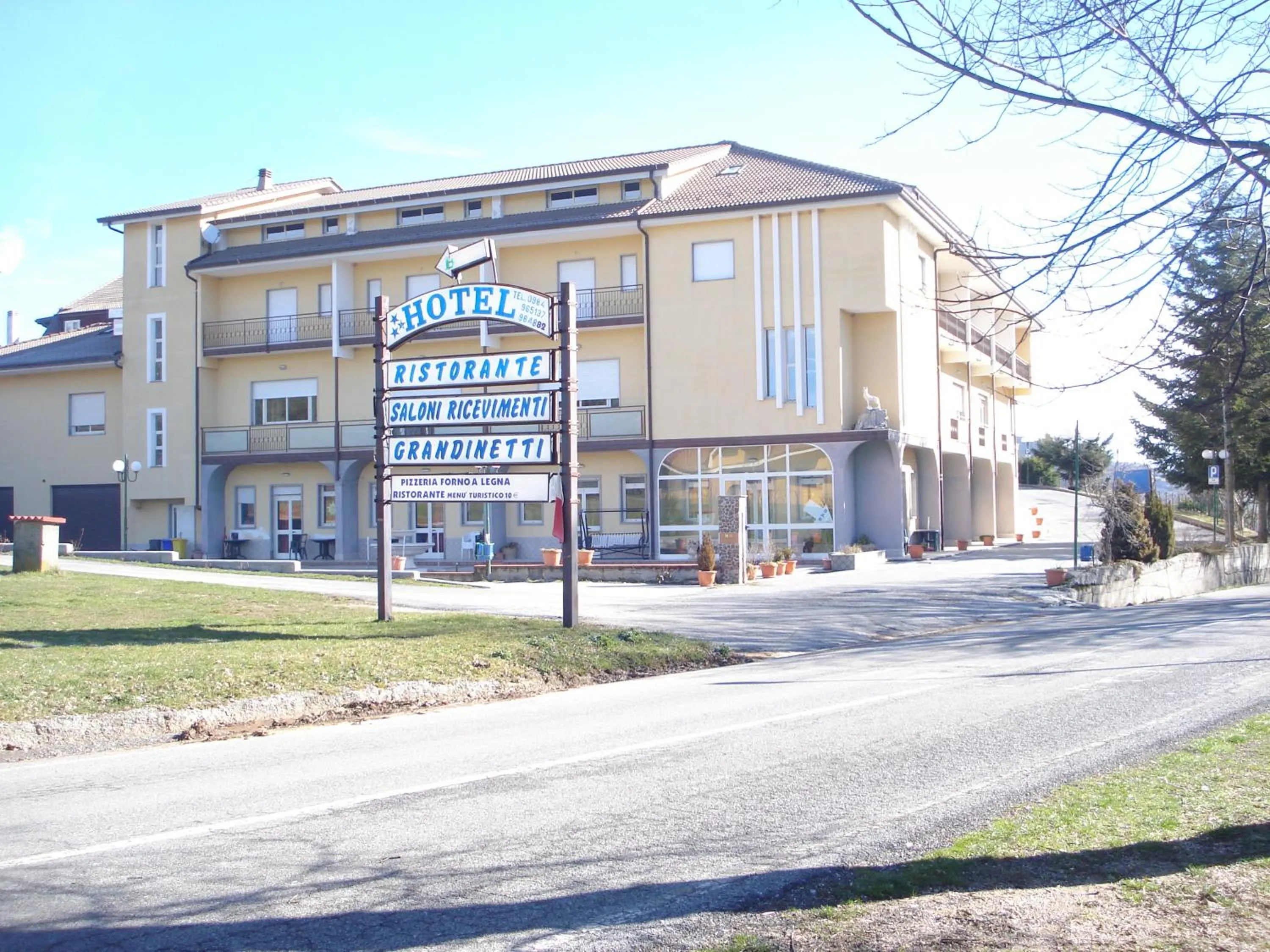 Property building in Hotel Grandinetti