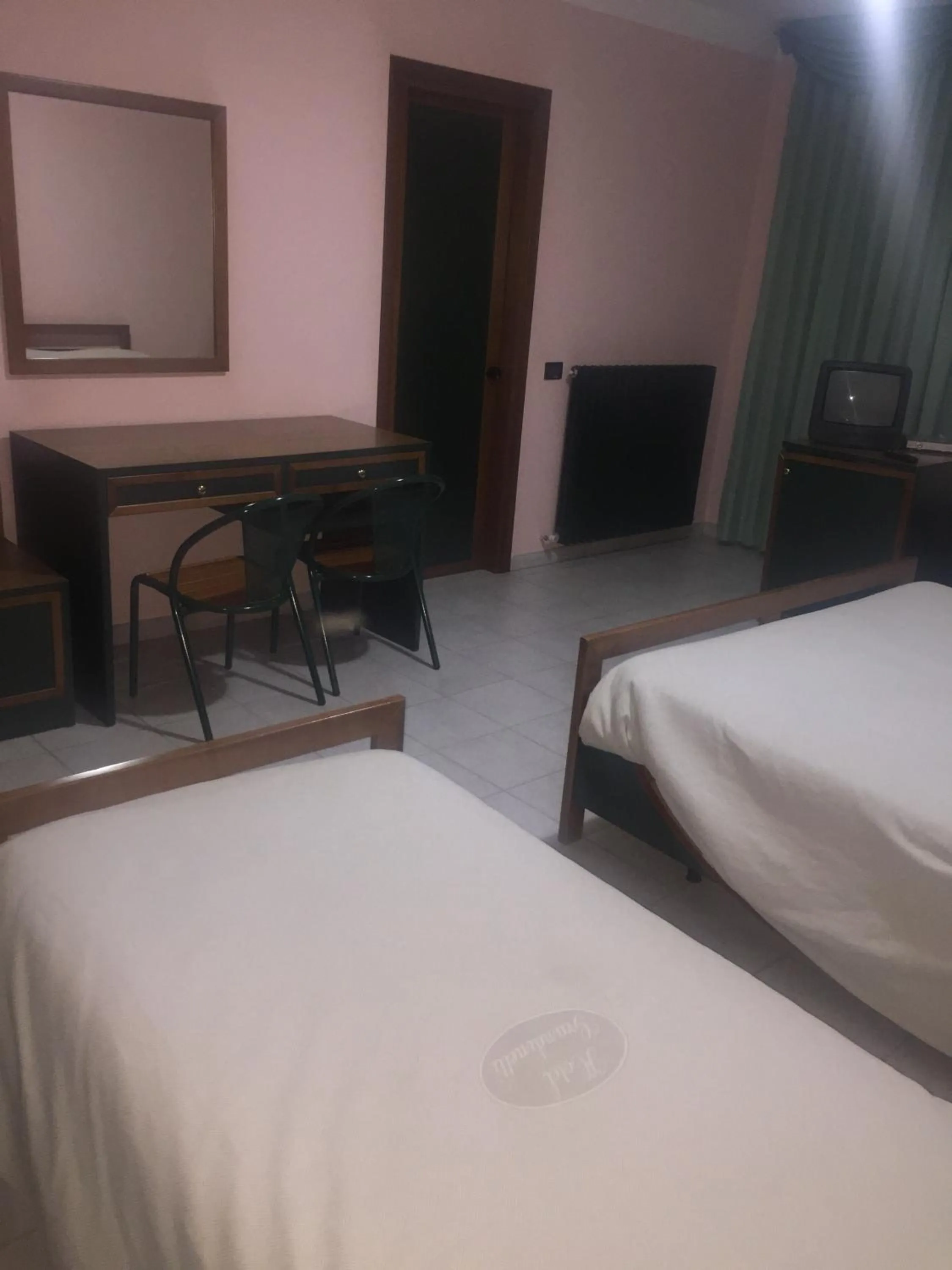 Bed in Hotel Grandinetti