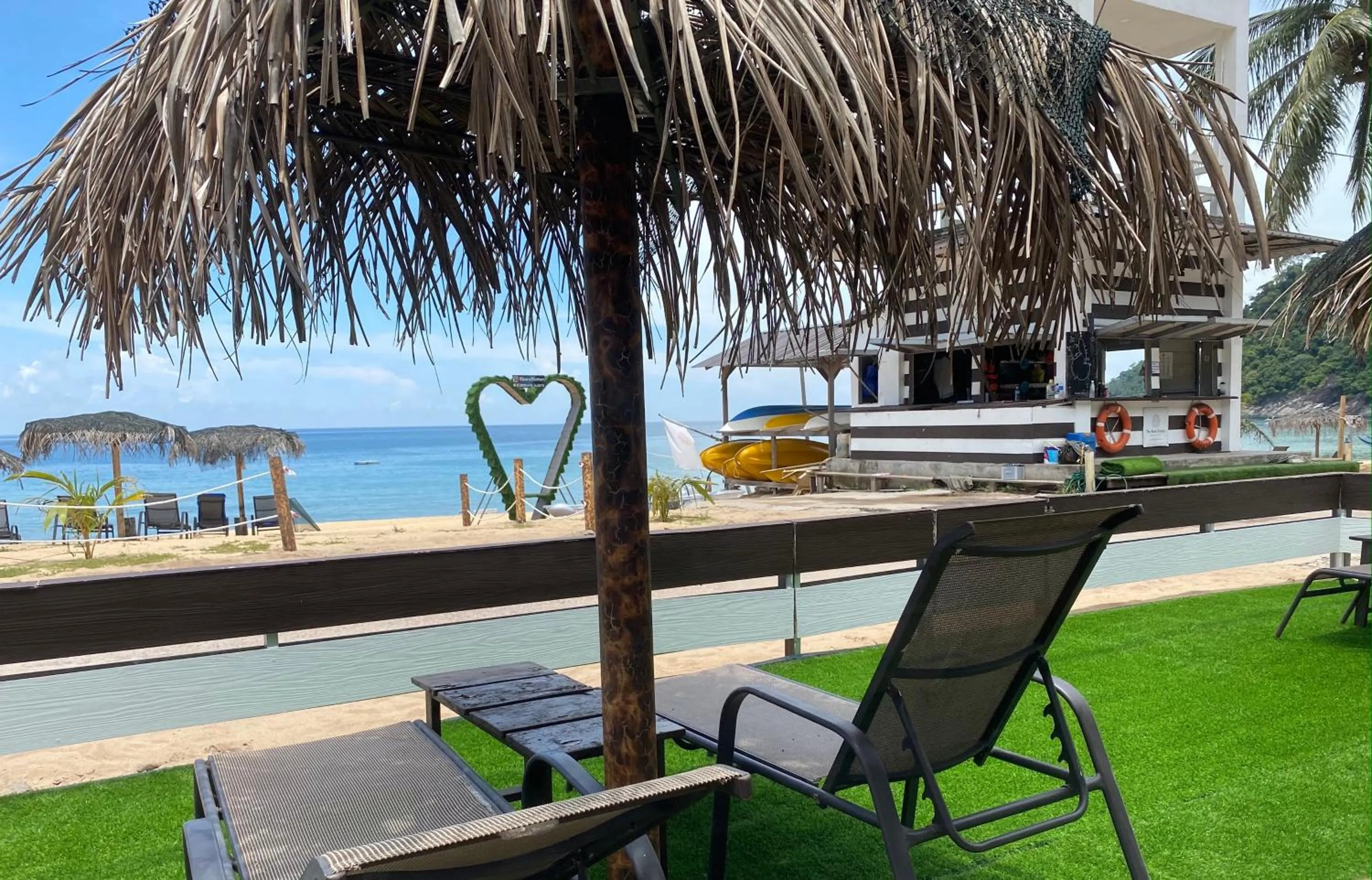 Garden in The Barat Tioman Beach Resort