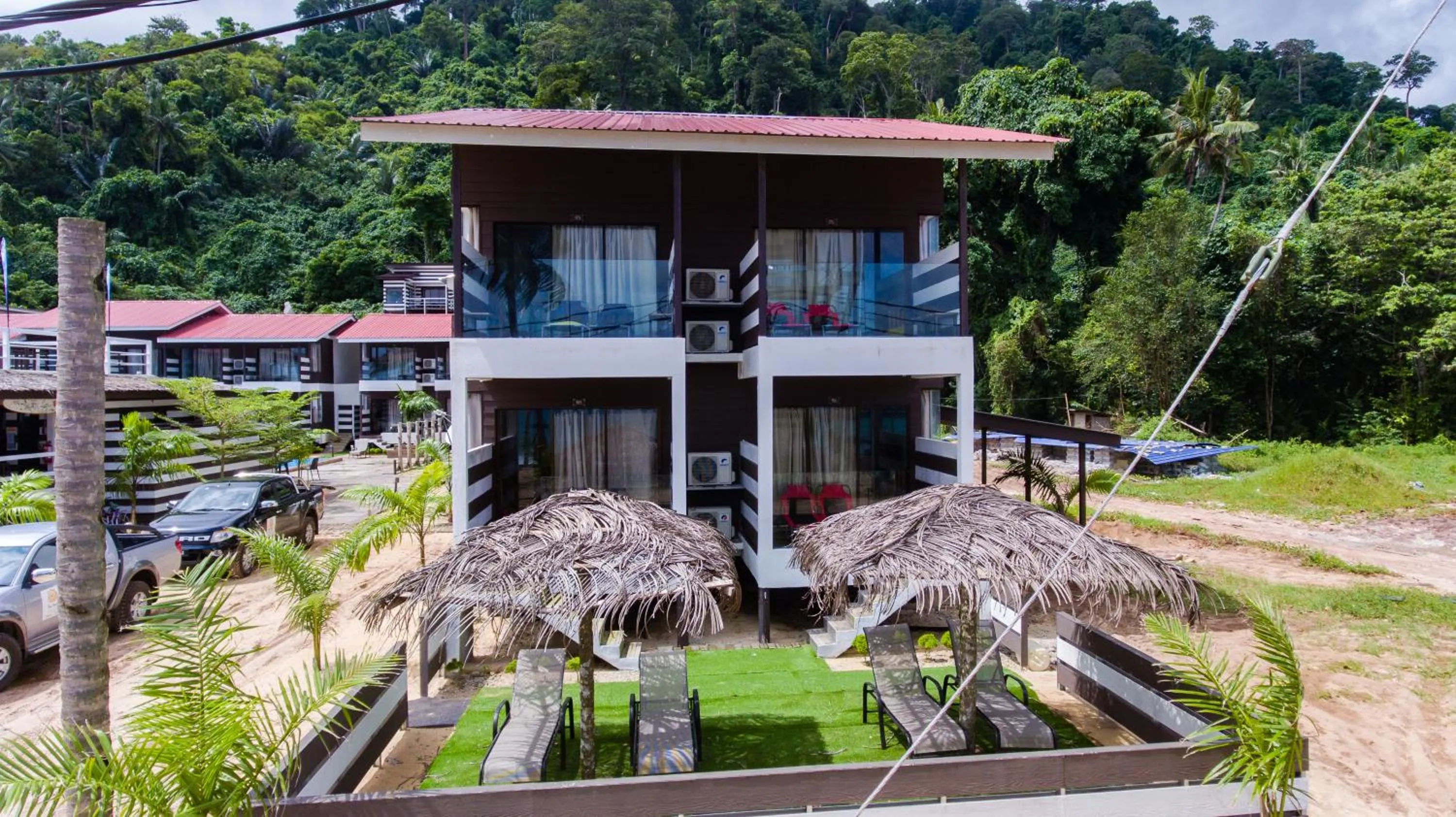 Facade/entrance in The Barat Tioman Beach Resort