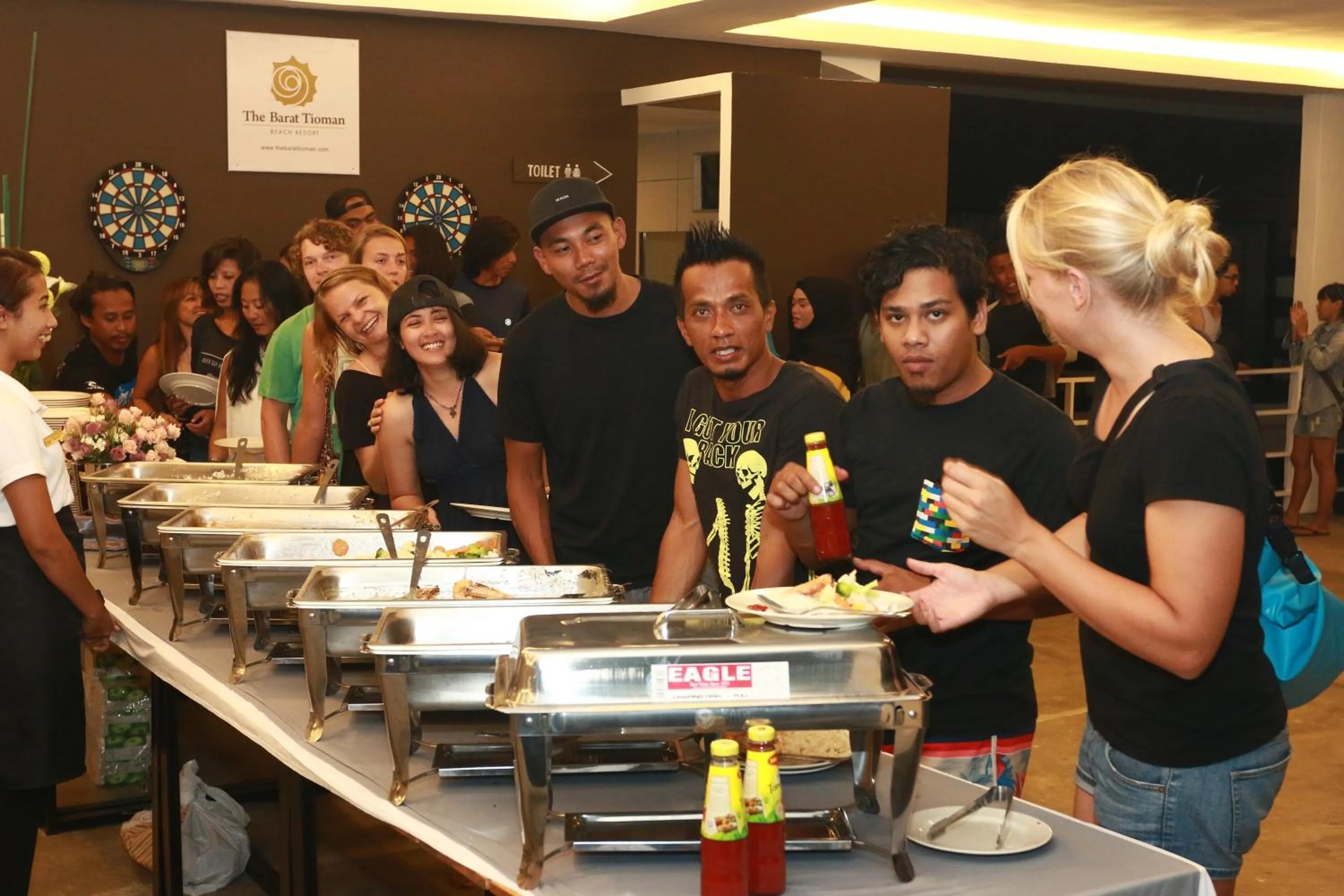 Restaurant/places to eat in The Barat Tioman Beach Resort