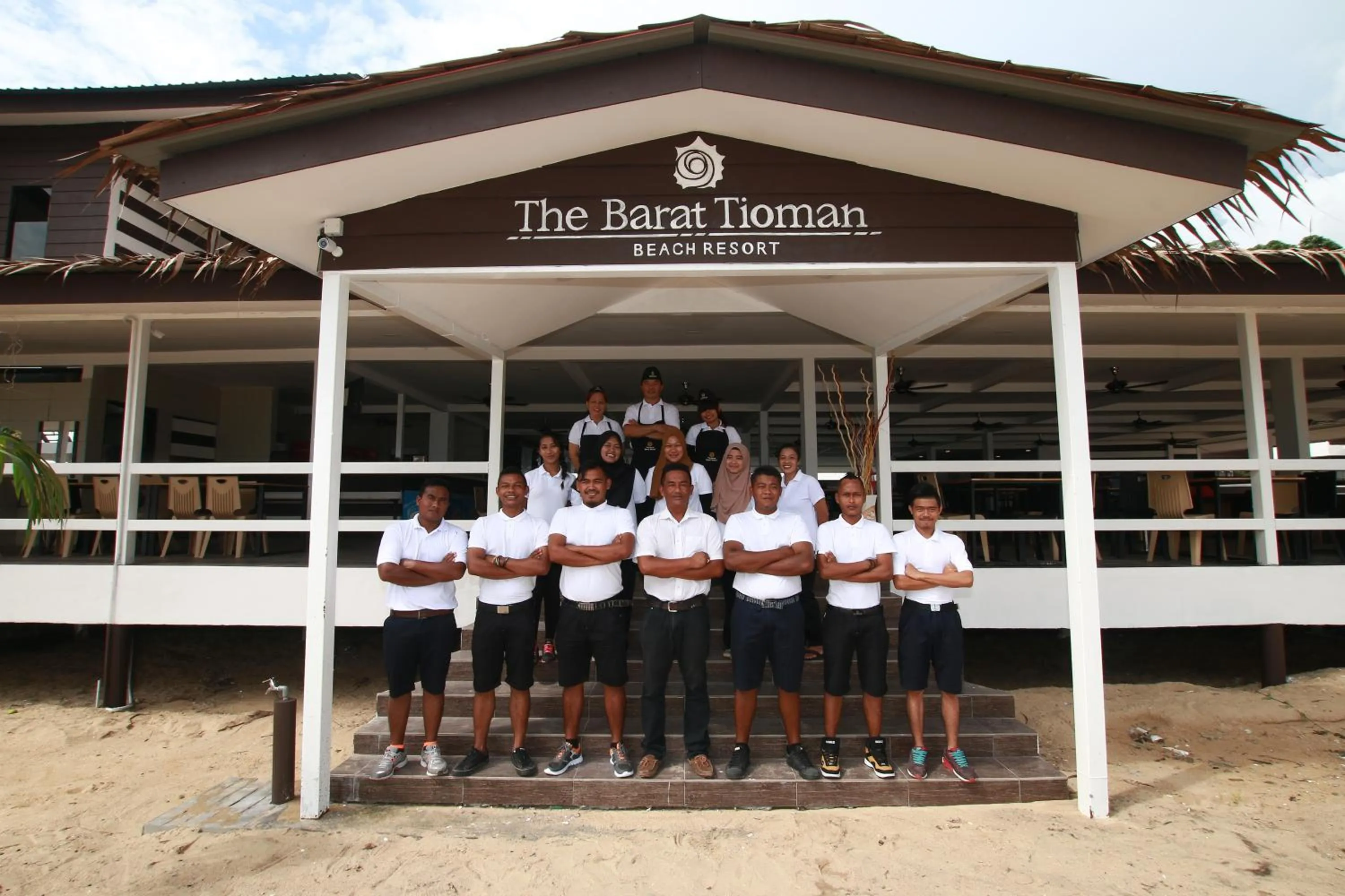 Staff in The Barat Tioman Beach Resort