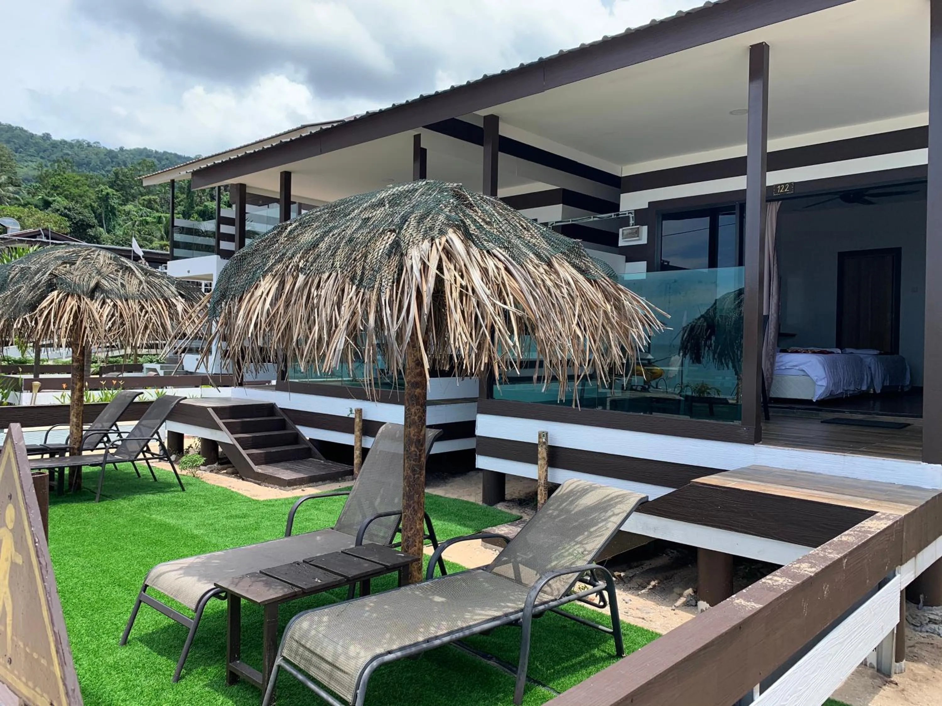 Garden in The Barat Tioman Beach Resort