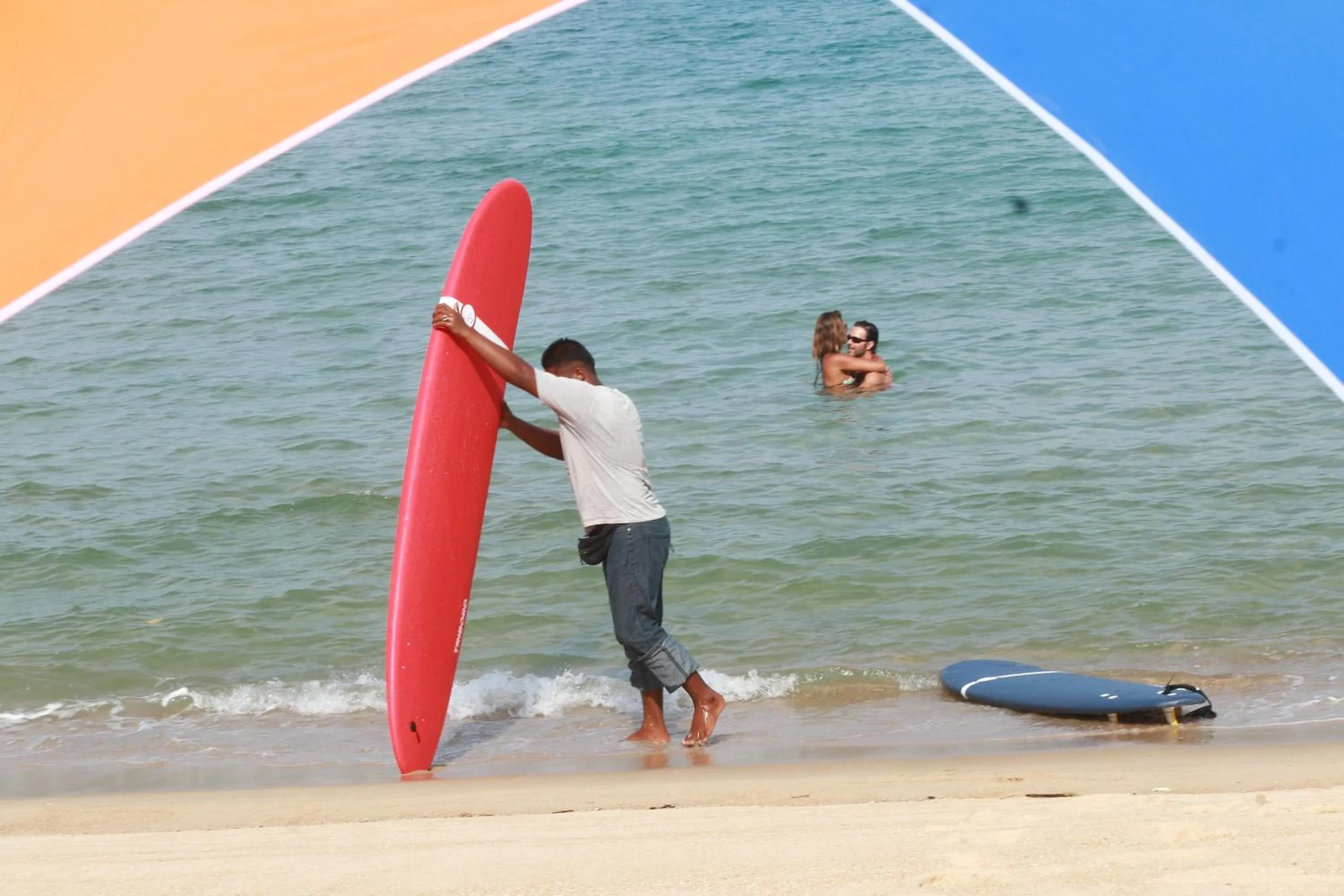 Windsurfing in The Barat Tioman Beach Resort