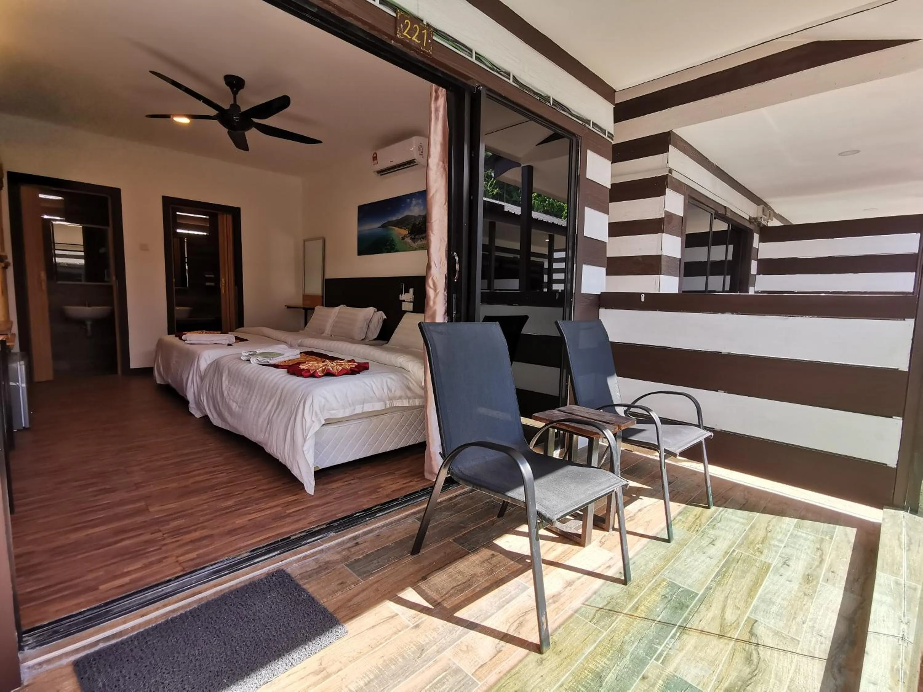 Facade/entrance in The Barat Tioman Beach Resort