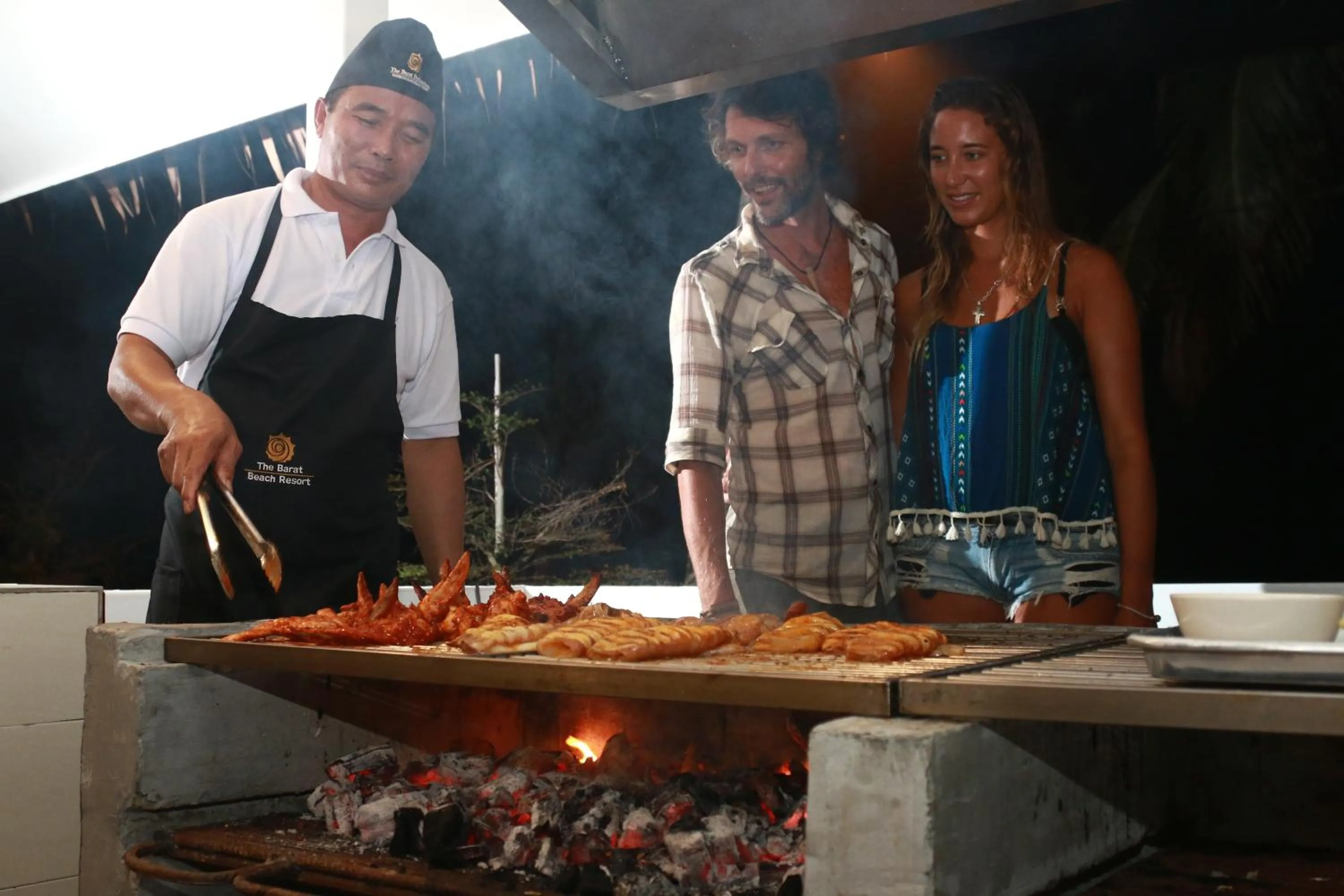 BBQ facilities in The Barat Tioman Beach Resort