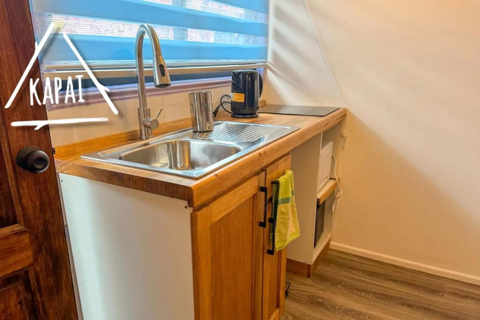 Kitchen or kitchenette in Kapai Departamentos de Turismo