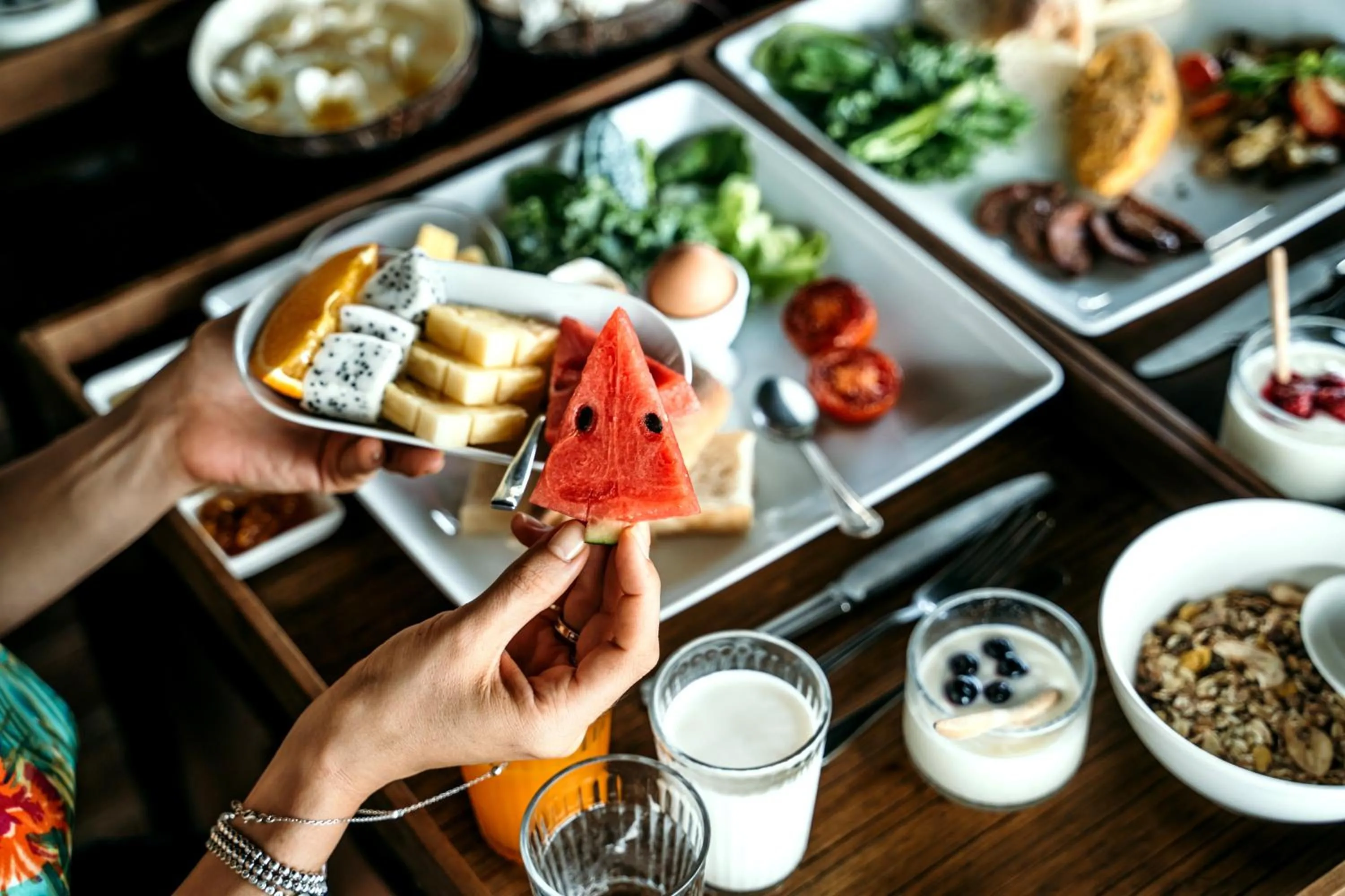 Food in Sand in My Shoes Beach Loft