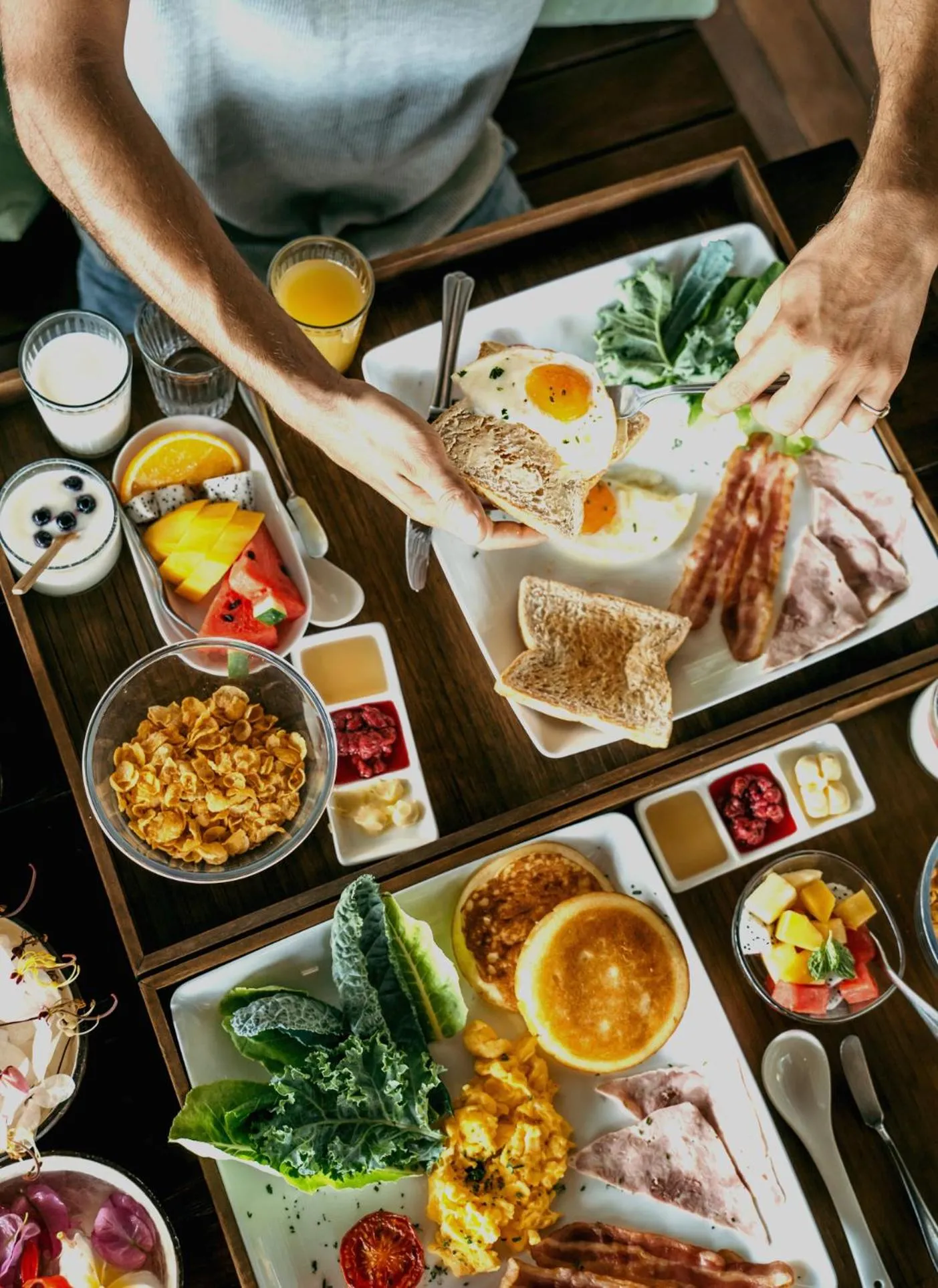 Food in Sand in My Shoes Beach Loft