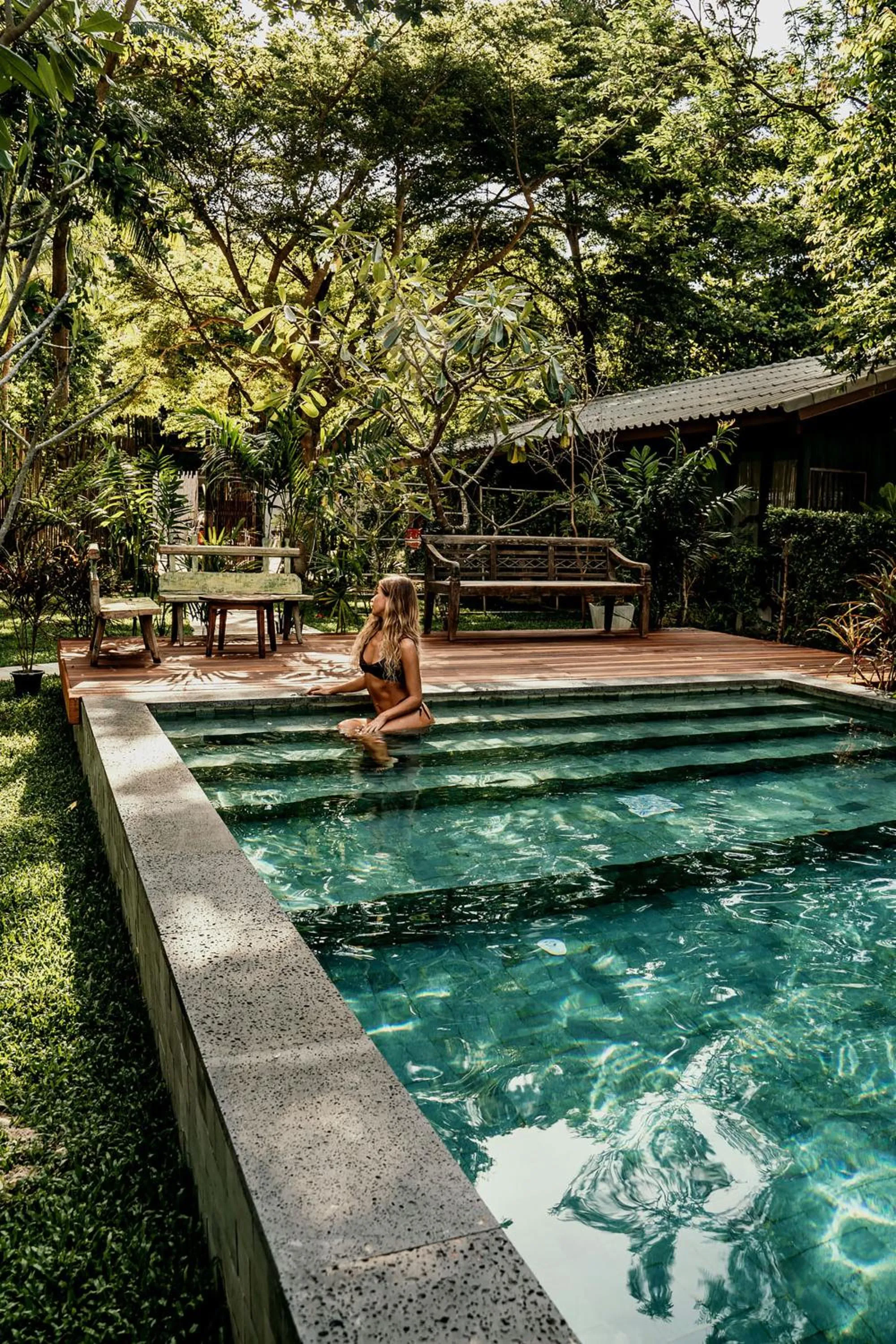 Garden in Sand in My Shoes Beach Loft