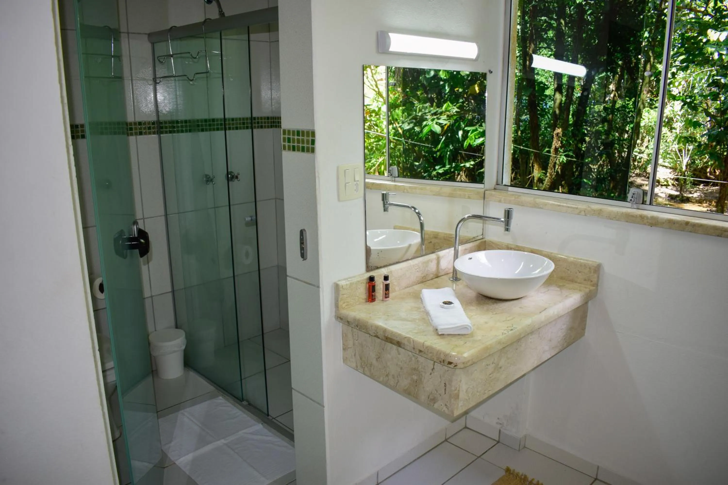 Bathroom in Pousada Capim Melado