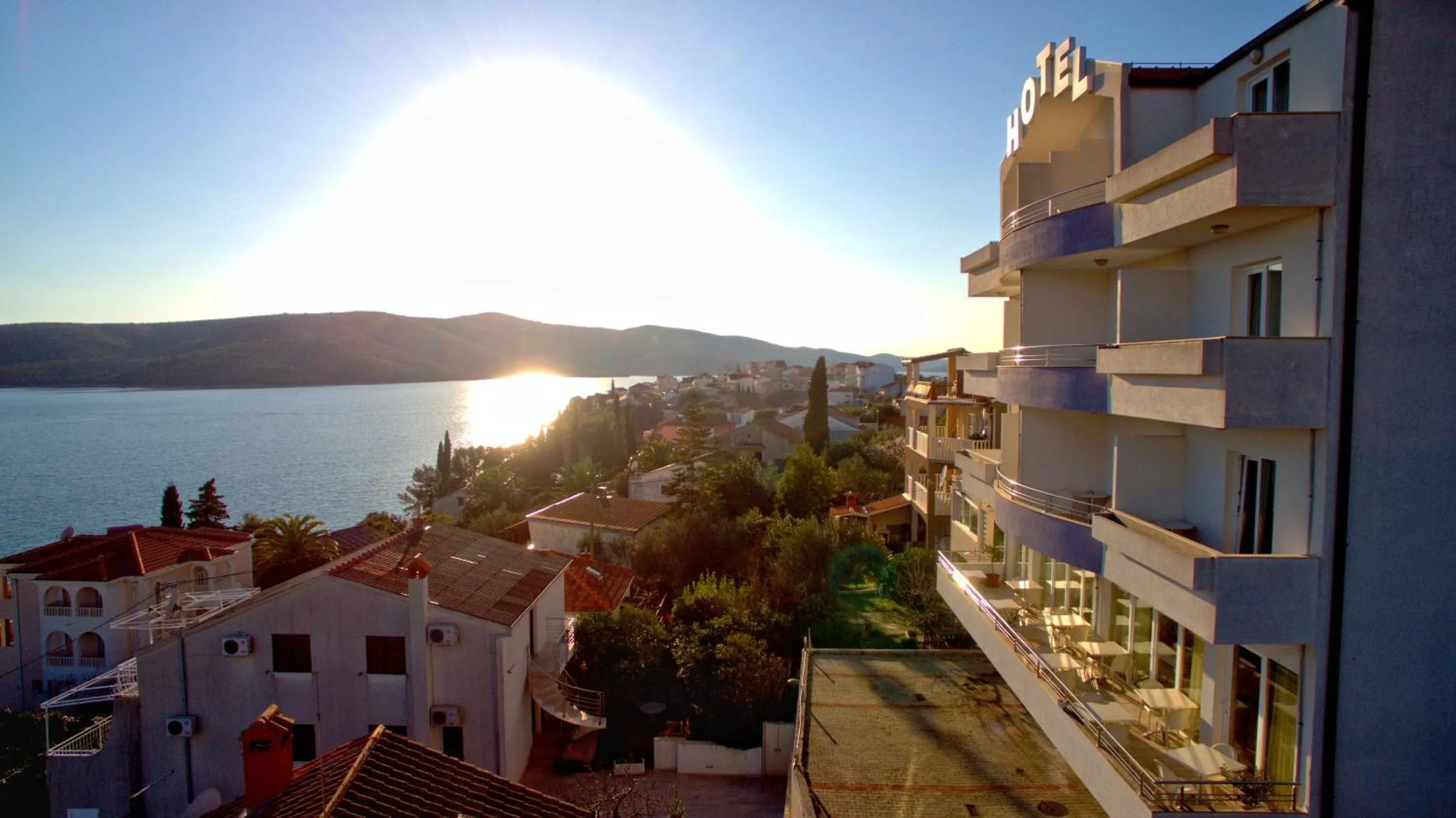 Balcony/Terrace in Hotel Viktorija