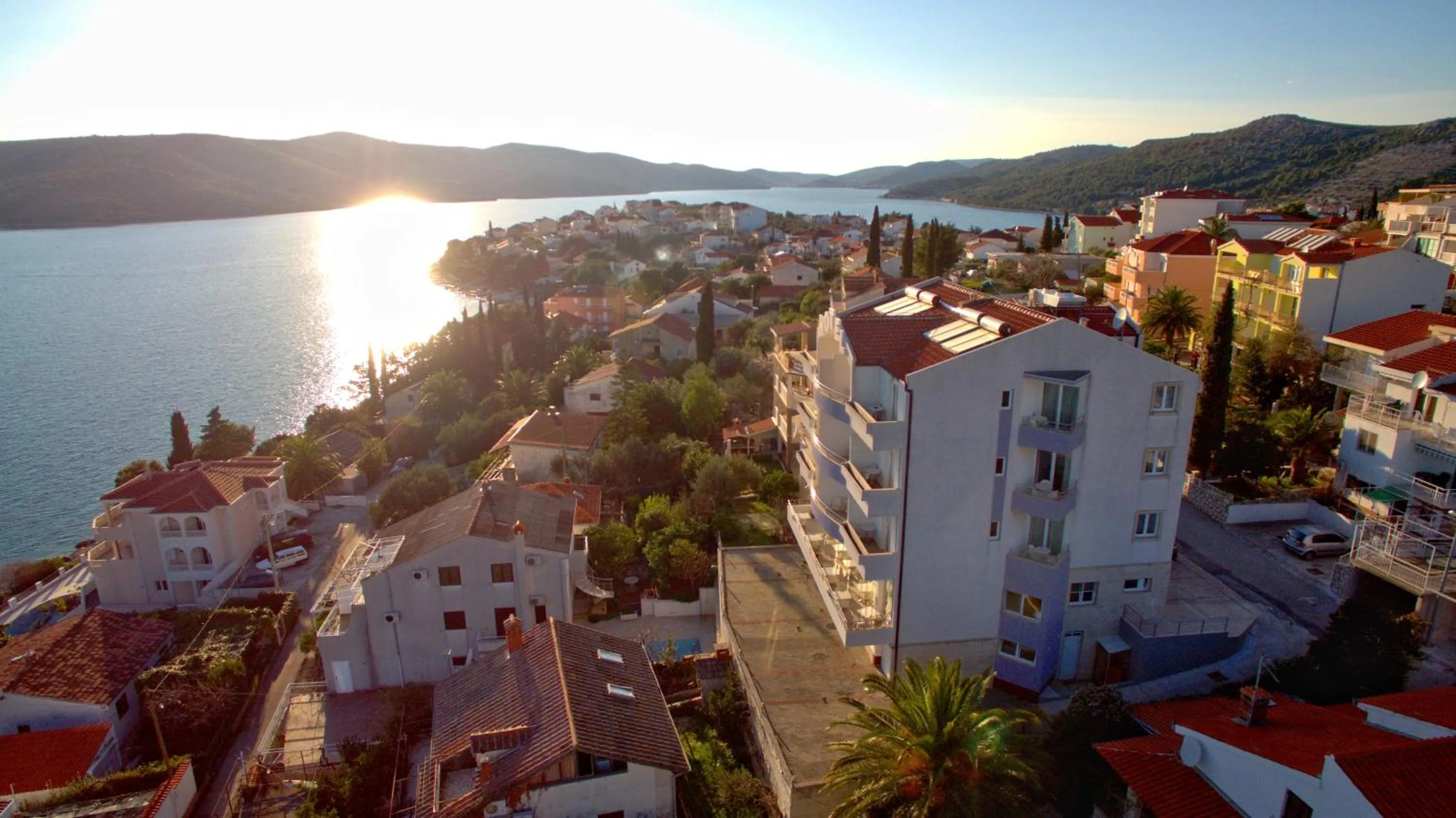 Bird's eye view in Hotel Viktorija