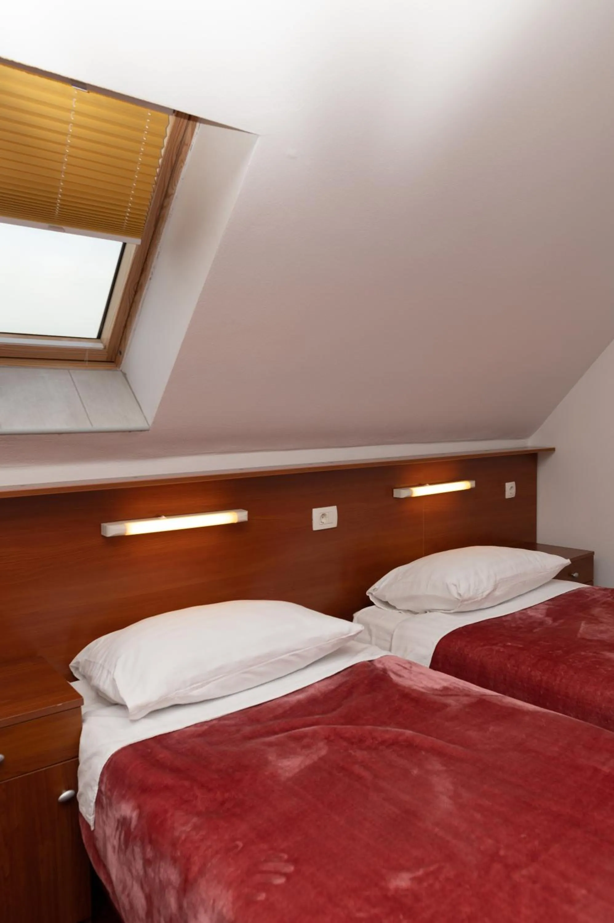 Bed in Hotel Mirni Kutak