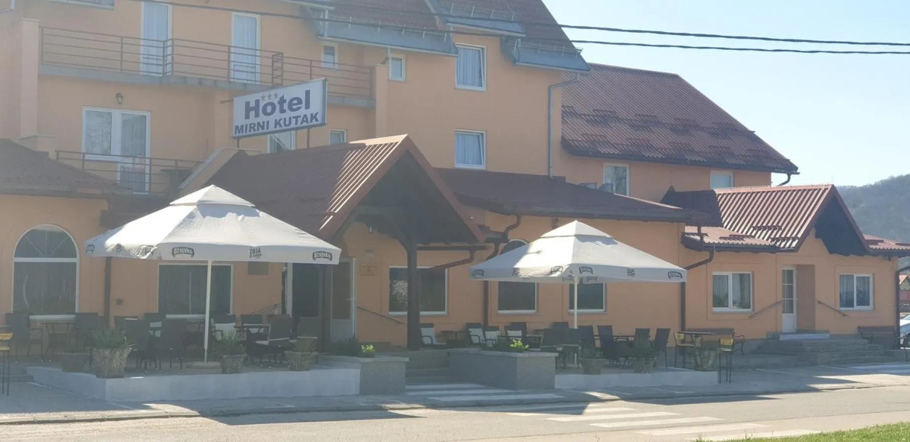 Balcony/Terrace in Hotel Mirni Kutak