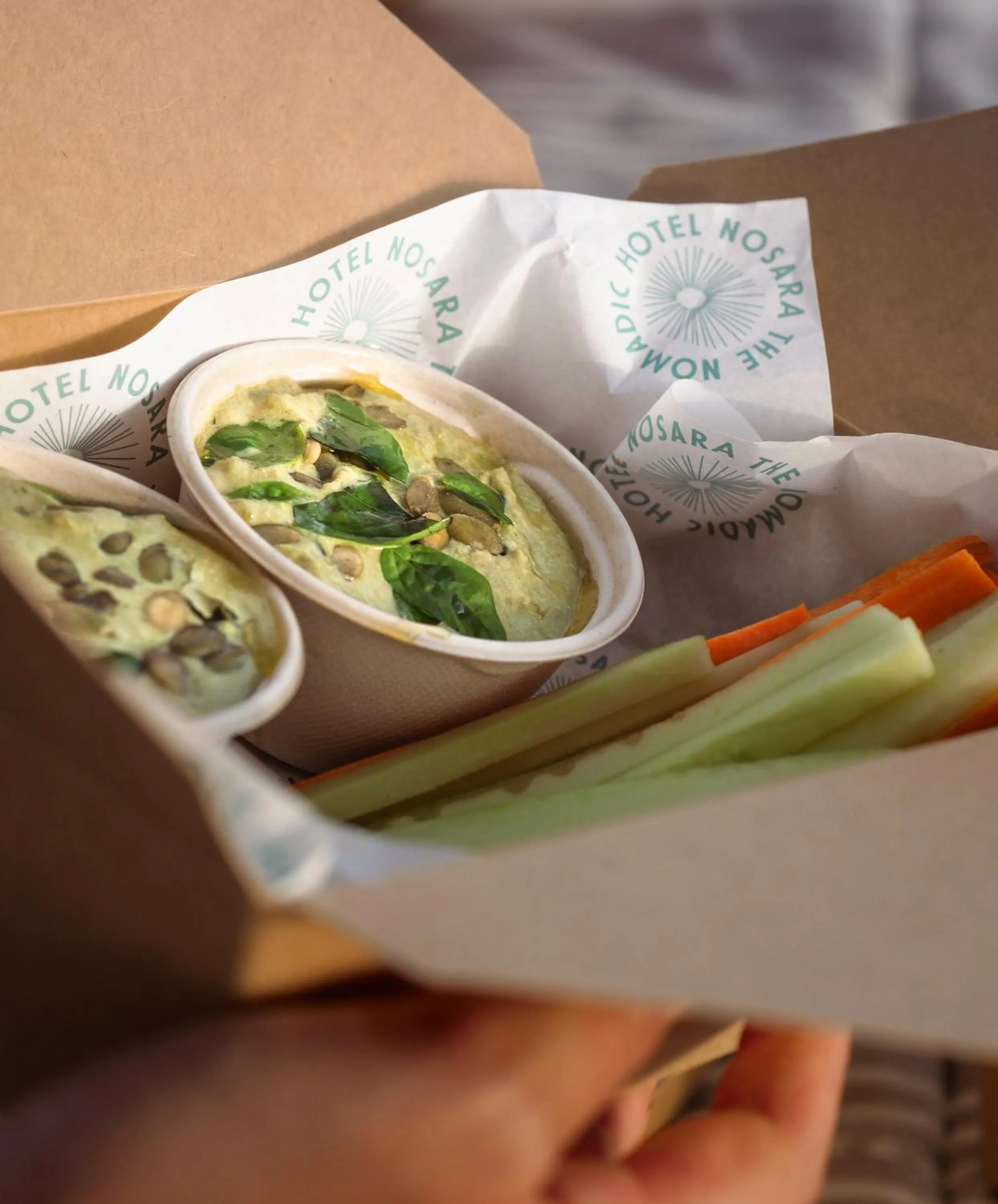 Restaurant/places to eat in The Nomadic Hotel