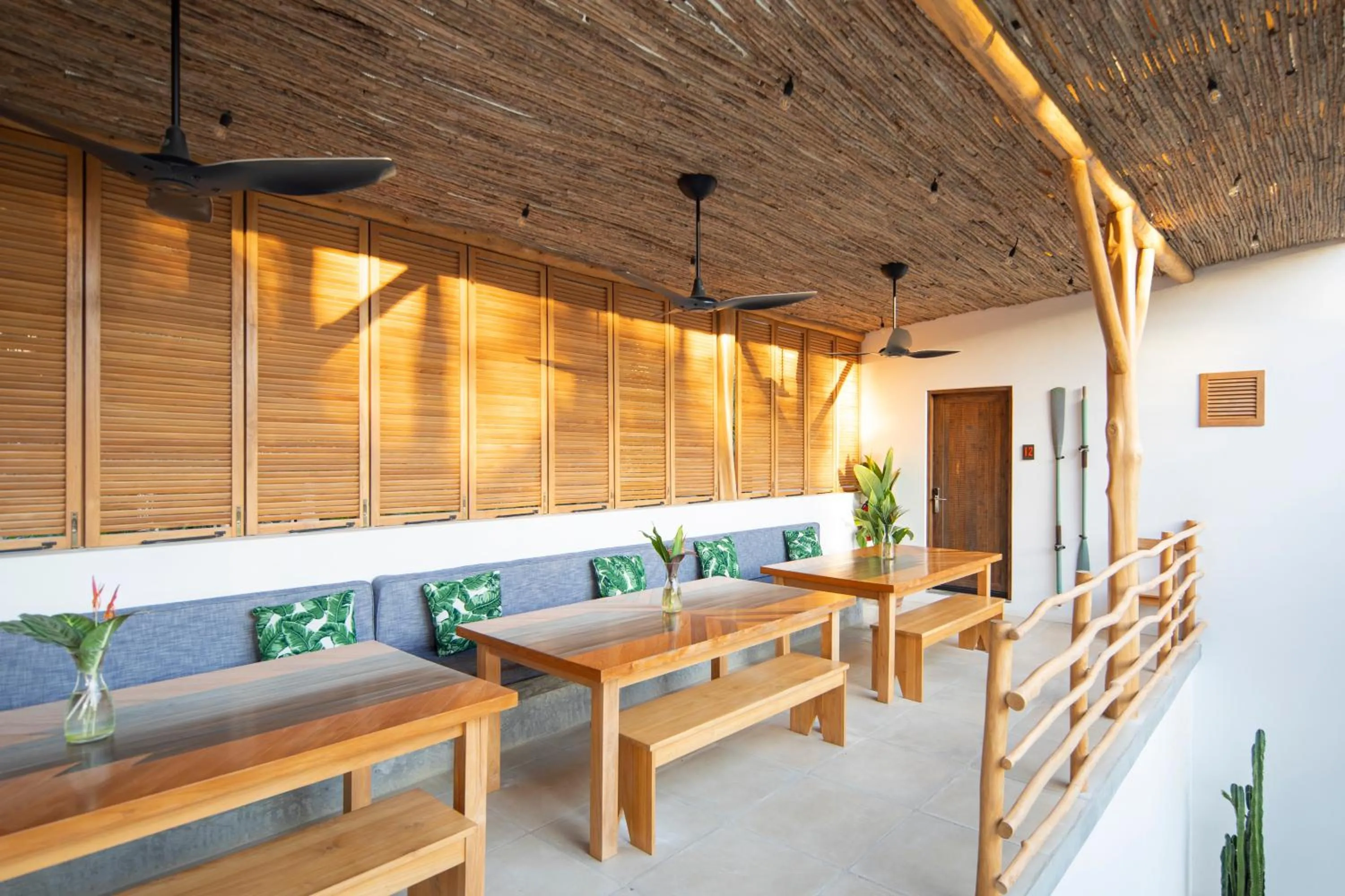 Dining area in The Nomadic Hotel