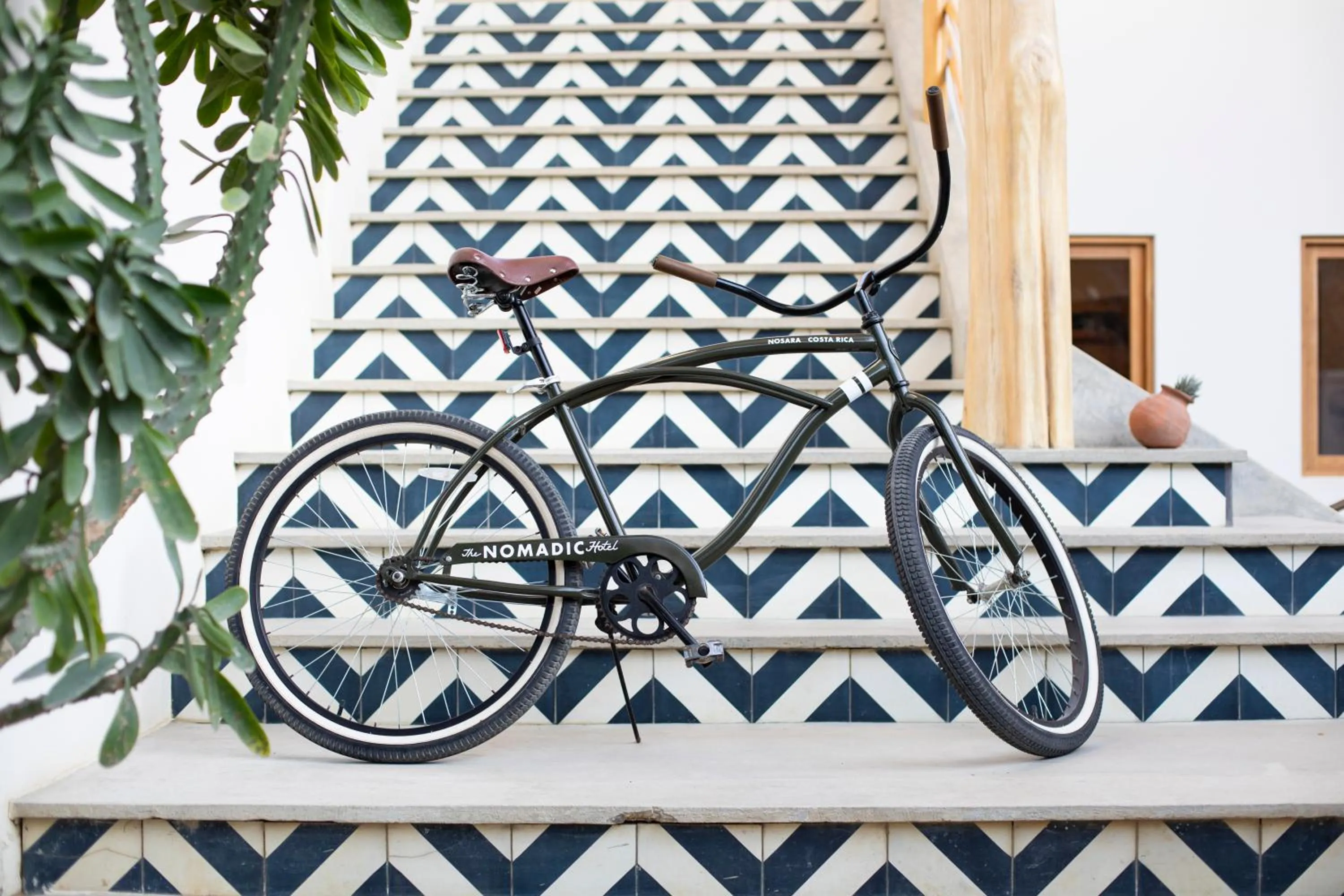 Cycling in The Nomadic Hotel