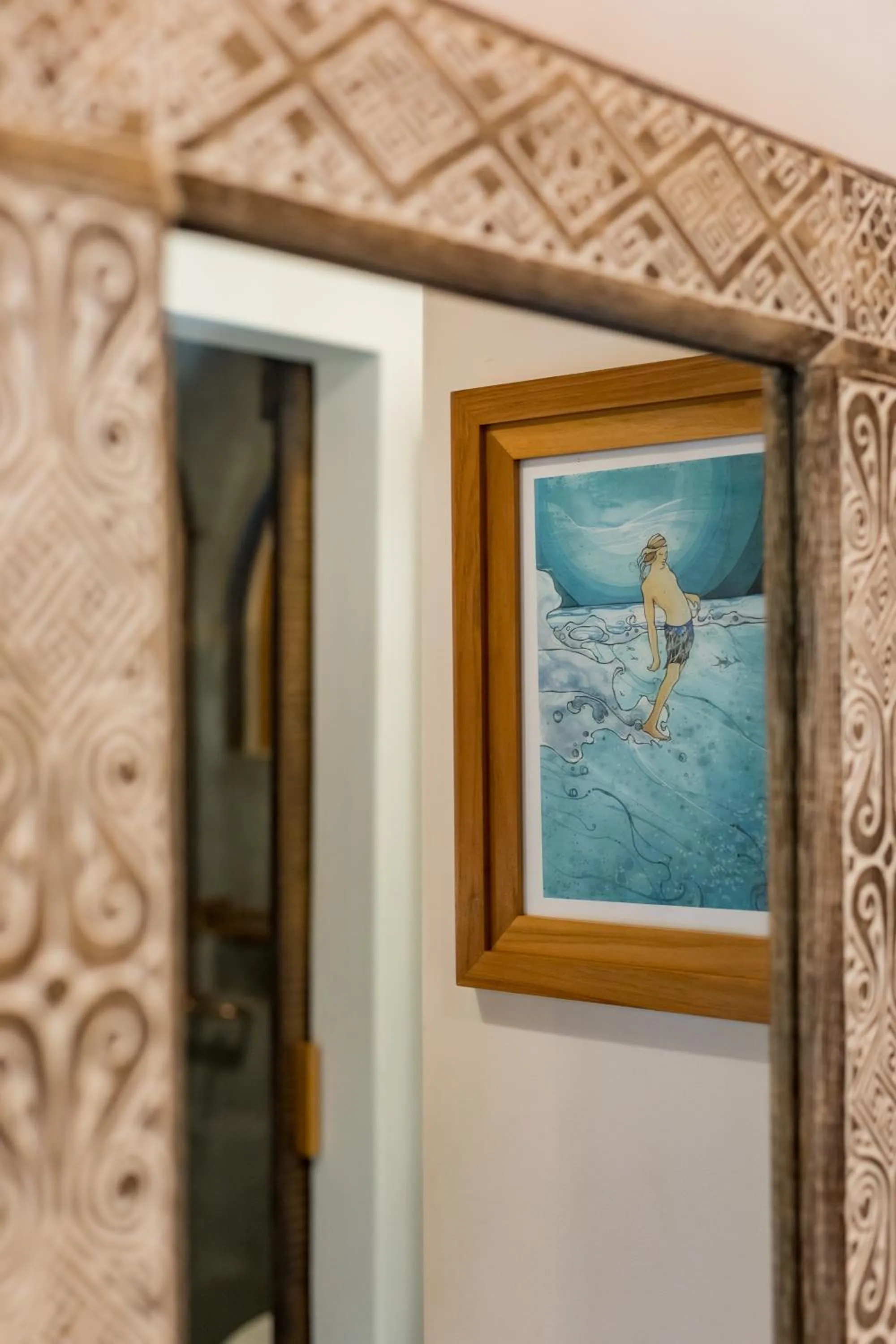 Decorative detail in The Nomadic Hotel