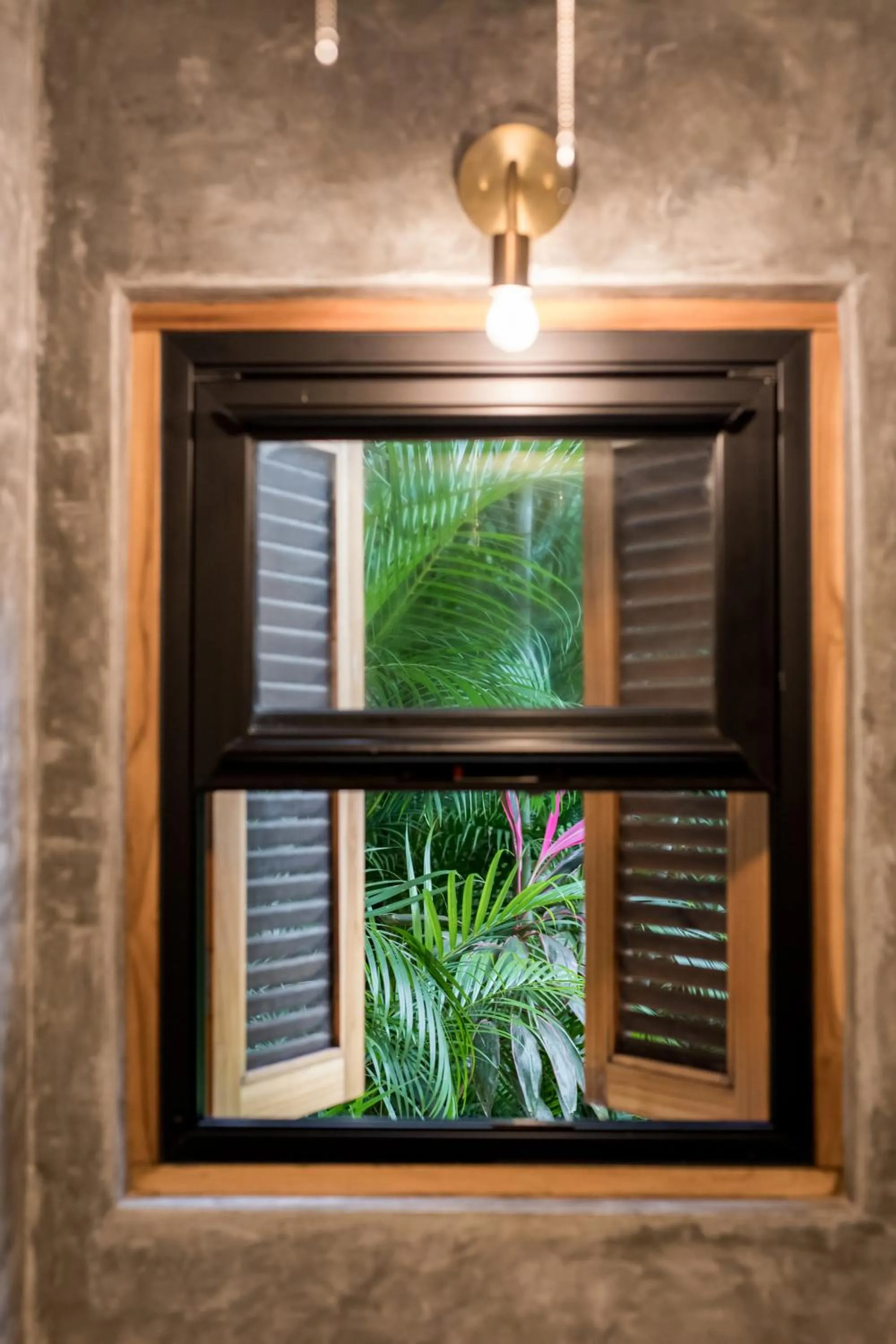 Garden view in The Nomadic Hotel