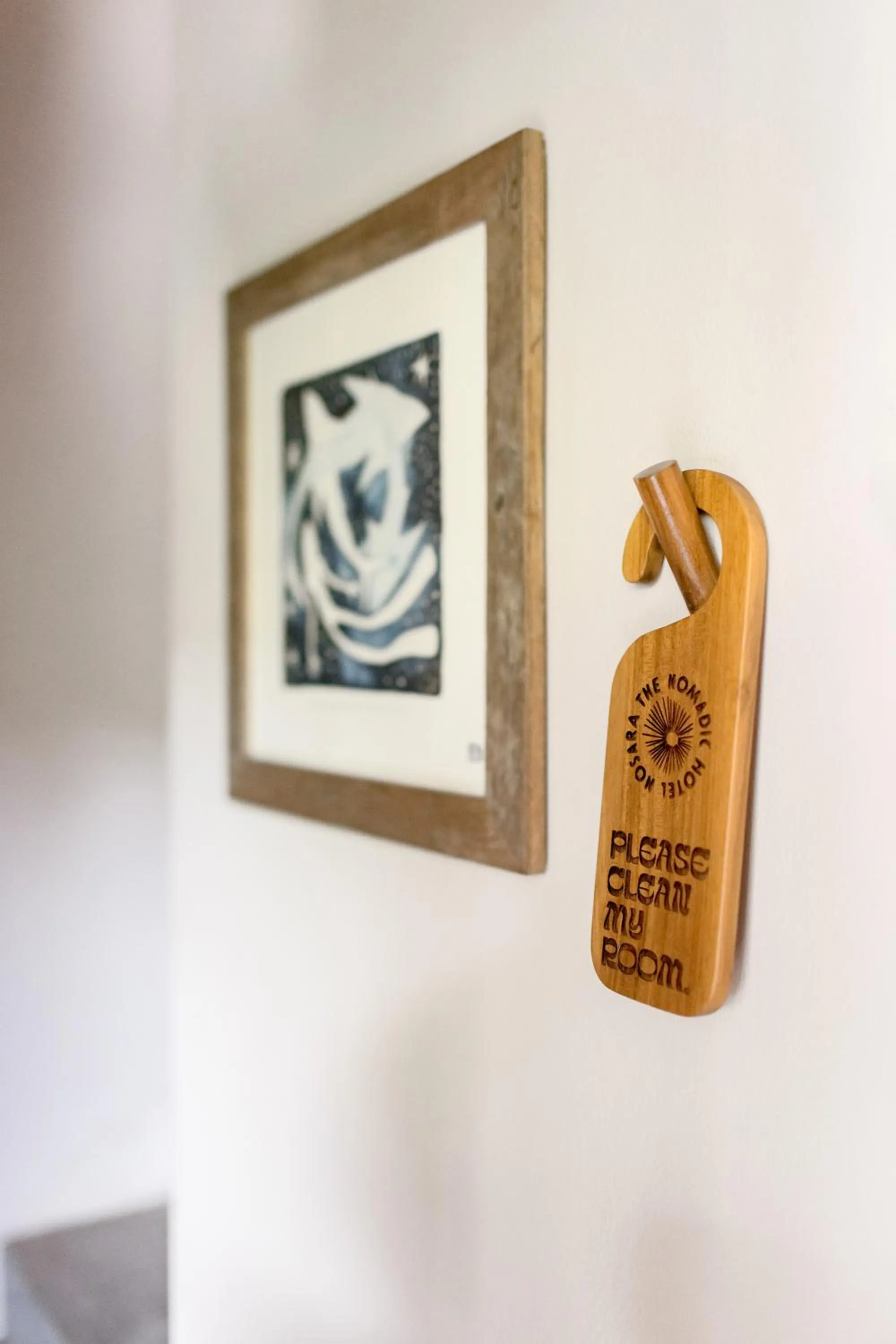 Decorative detail in The Nomadic Hotel