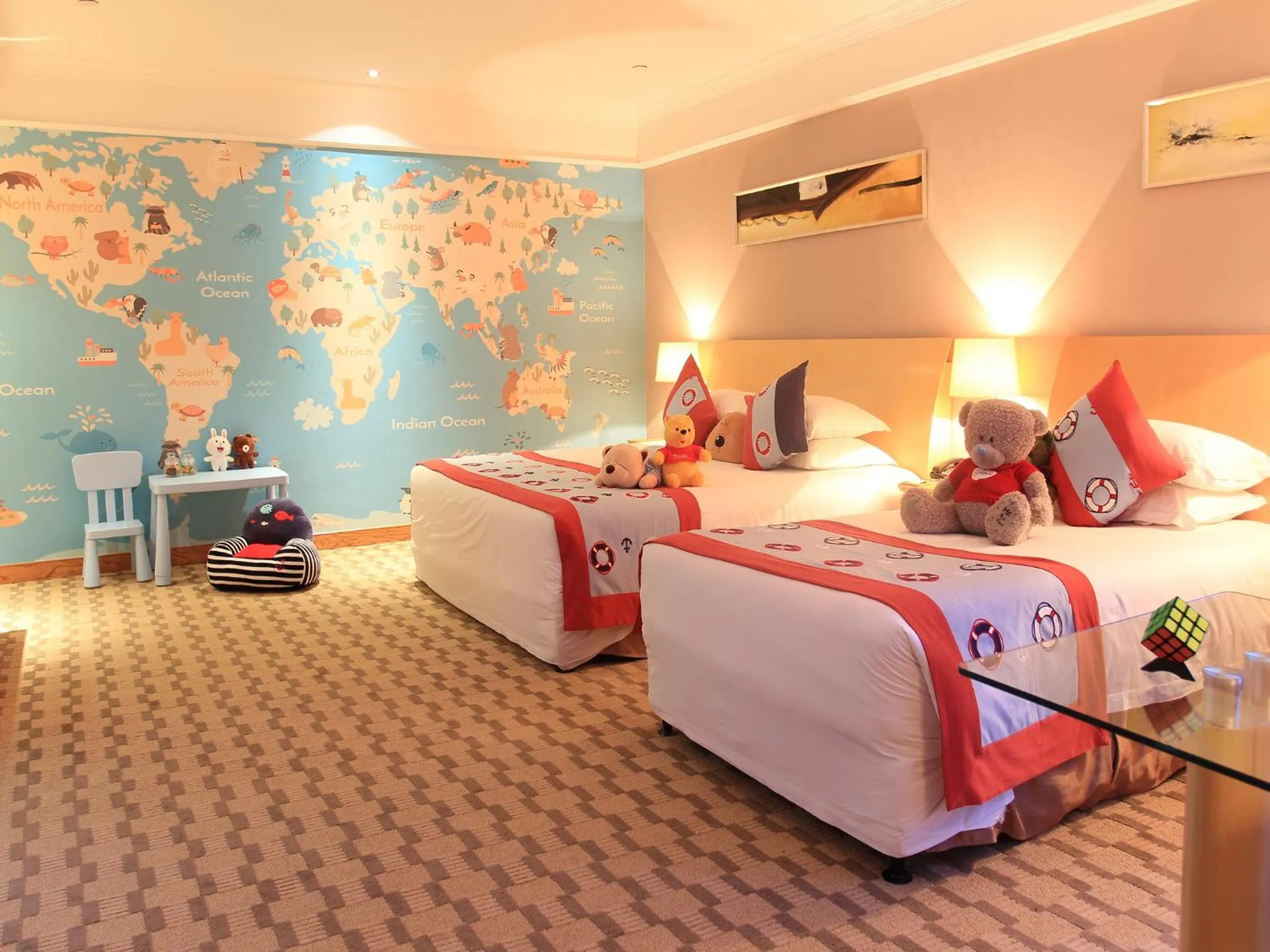 Bed in Hui Fu Jinling Hotel