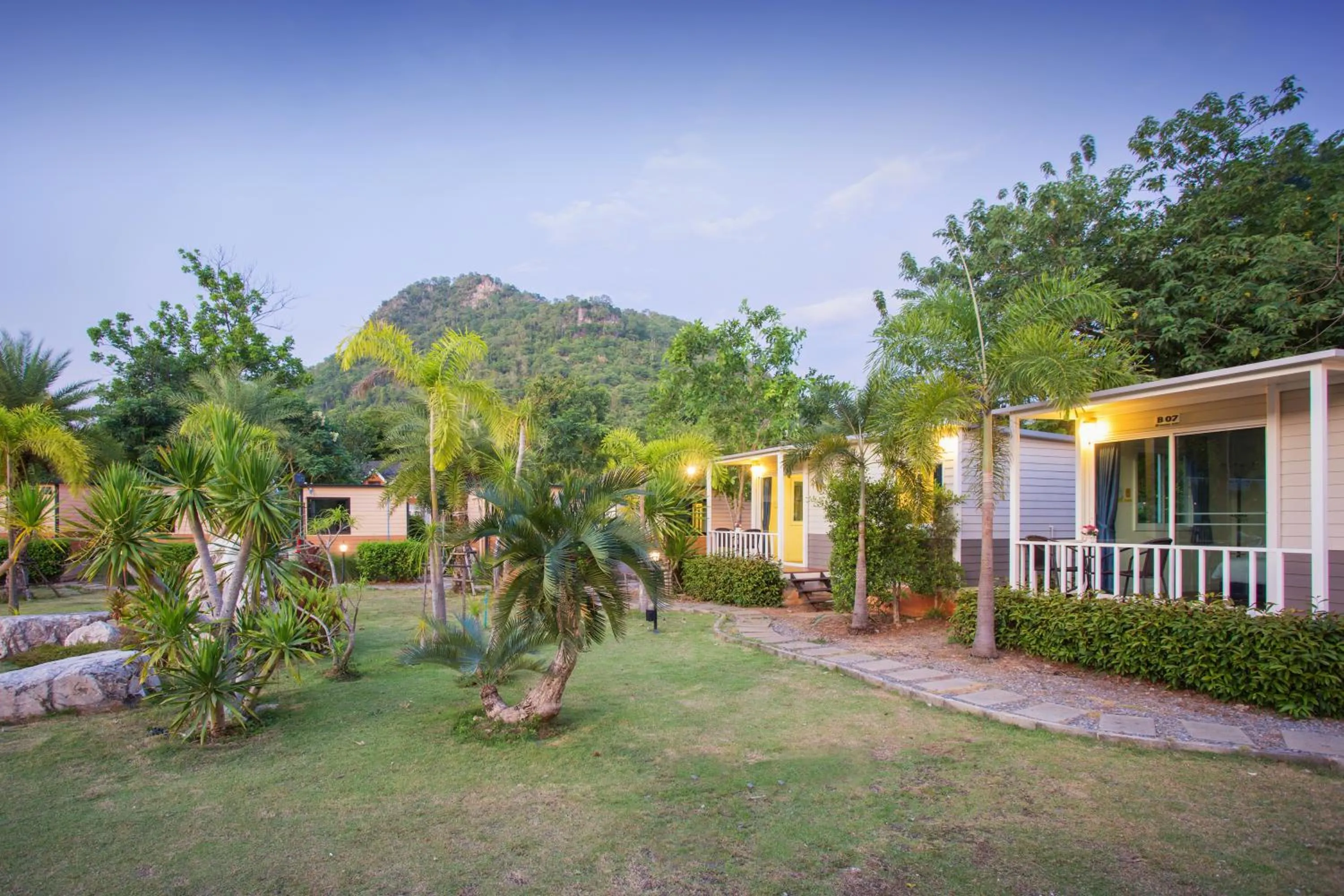 Garden in Tharapana Khaoyai Resort