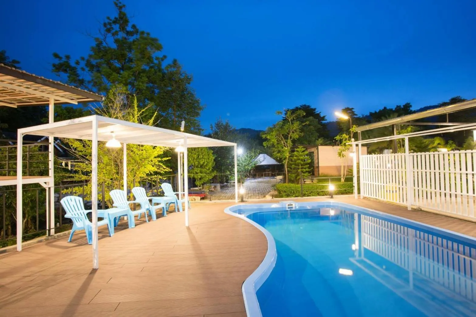 Swimming pool in Tharapana Khaoyai Resort