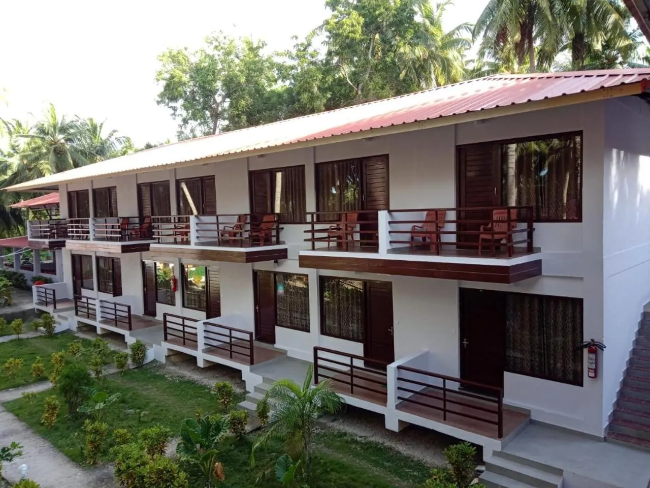Property building in Coconhuts Beach Resort