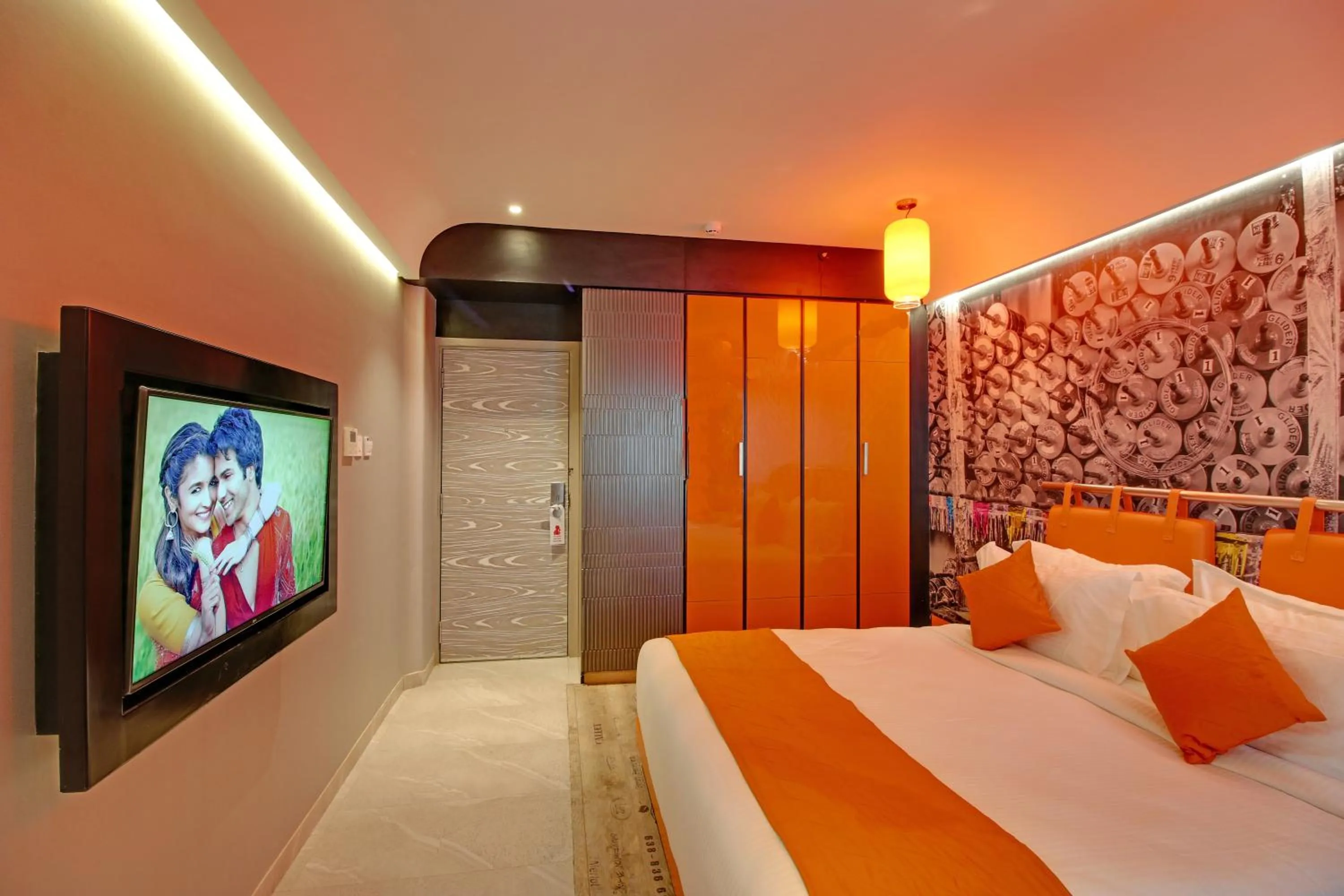 Bed in Regenta Central Antarim Ahmedabad