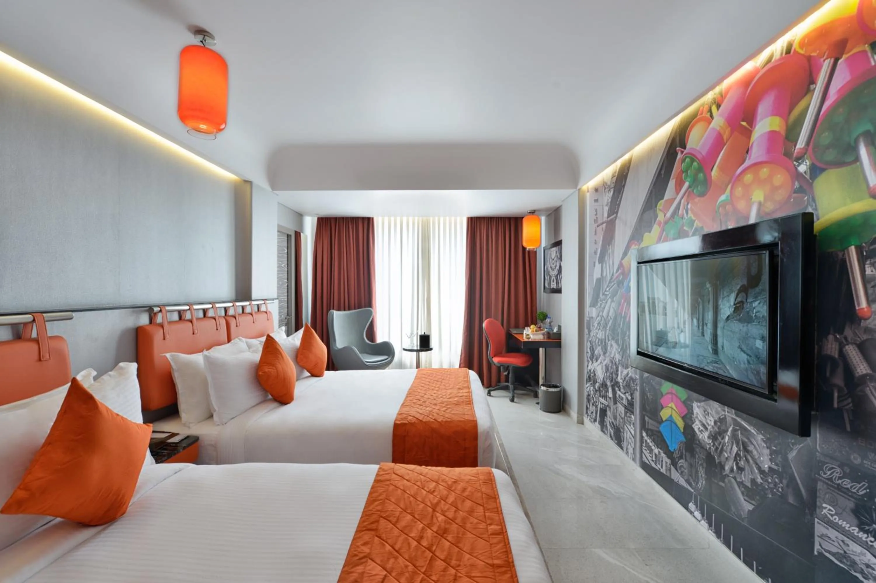 Photo of the whole room, Bed in Regenta Central Antarim Ahmedabad