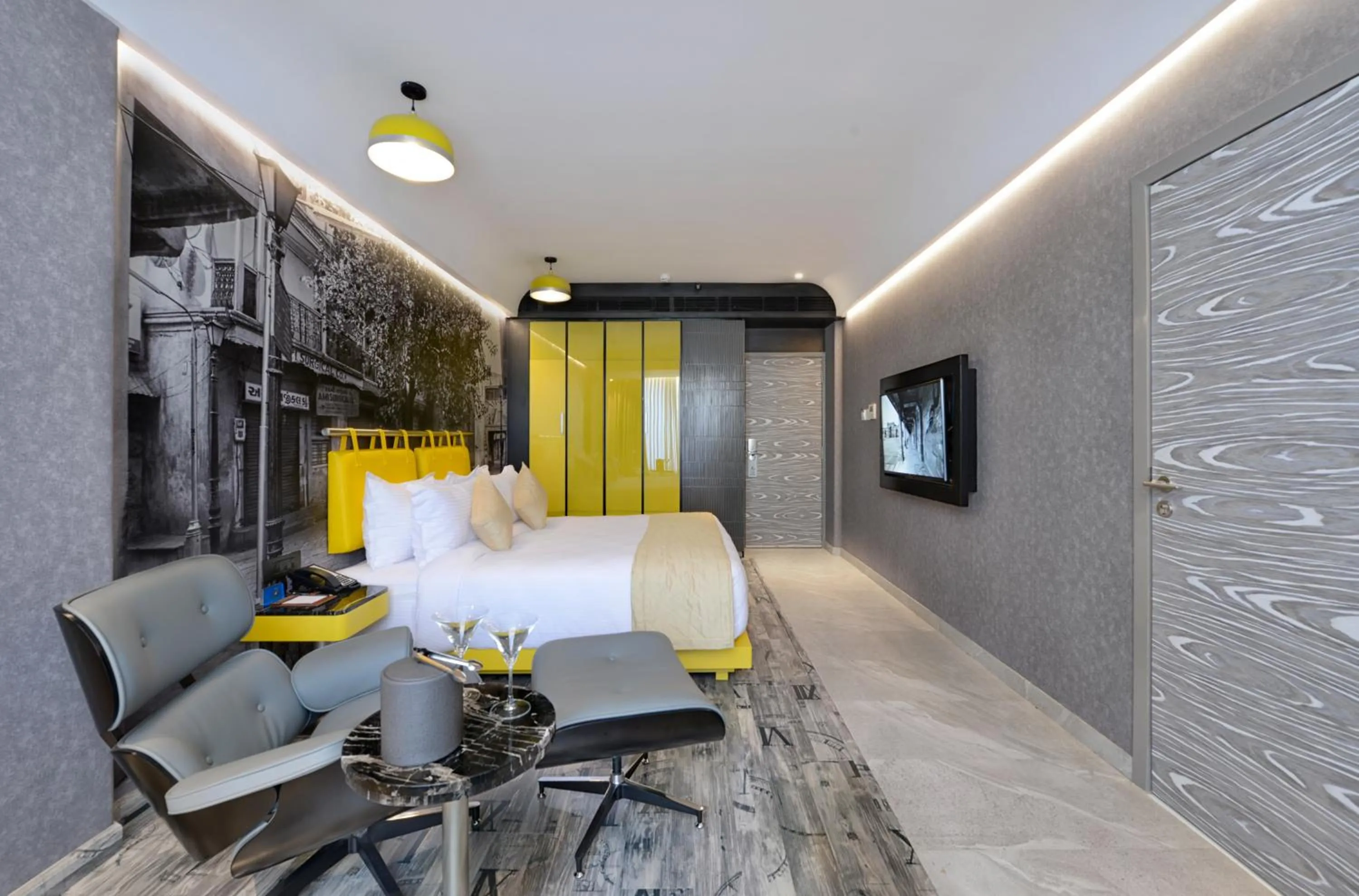 Photo of the whole room, Bed in Regenta Central Antarim Ahmedabad