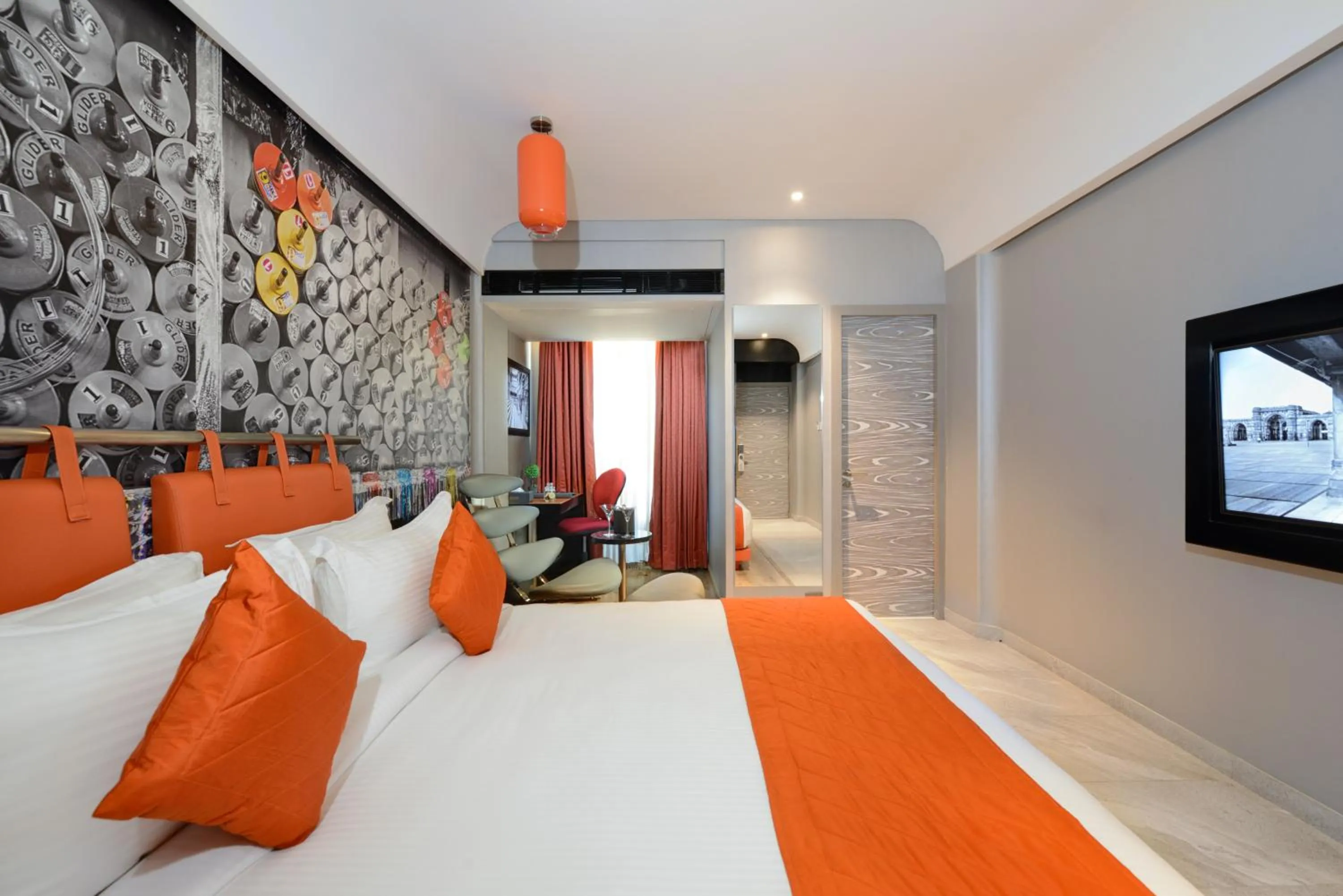 Photo of the whole room, Bed in Regenta Central Antarim Ahmedabad