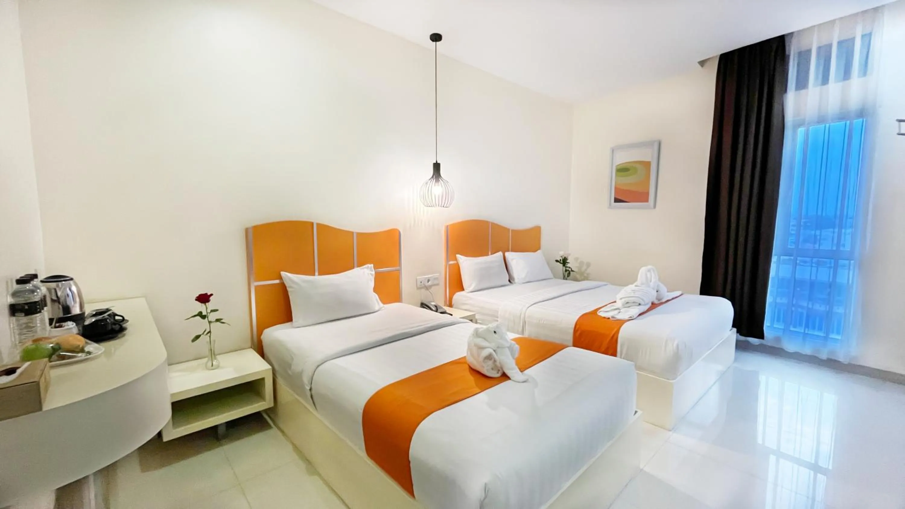 Bed in Sahid Vanilla Nagoya Batam