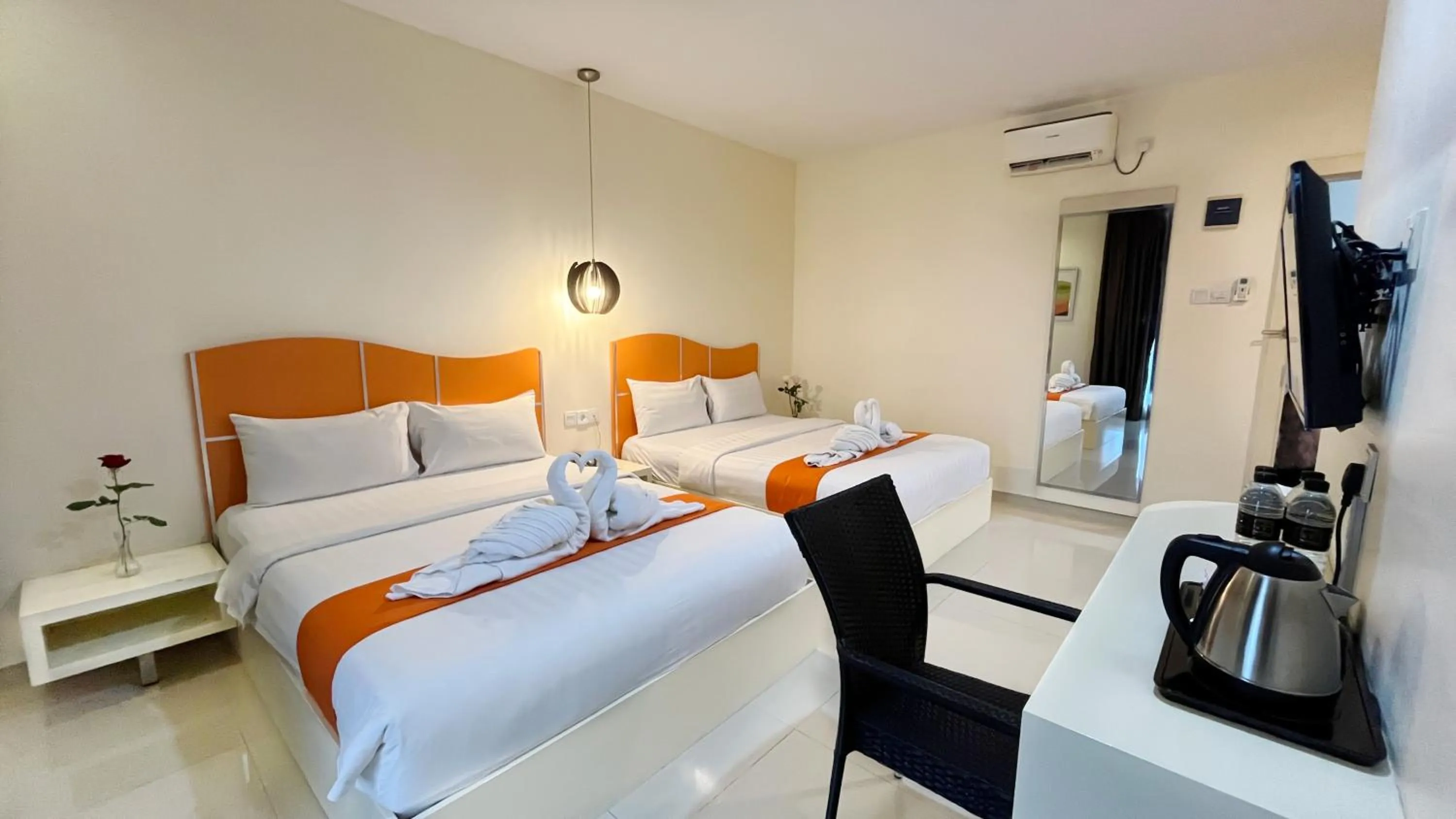 Bed in Sahid Vanilla Nagoya Batam