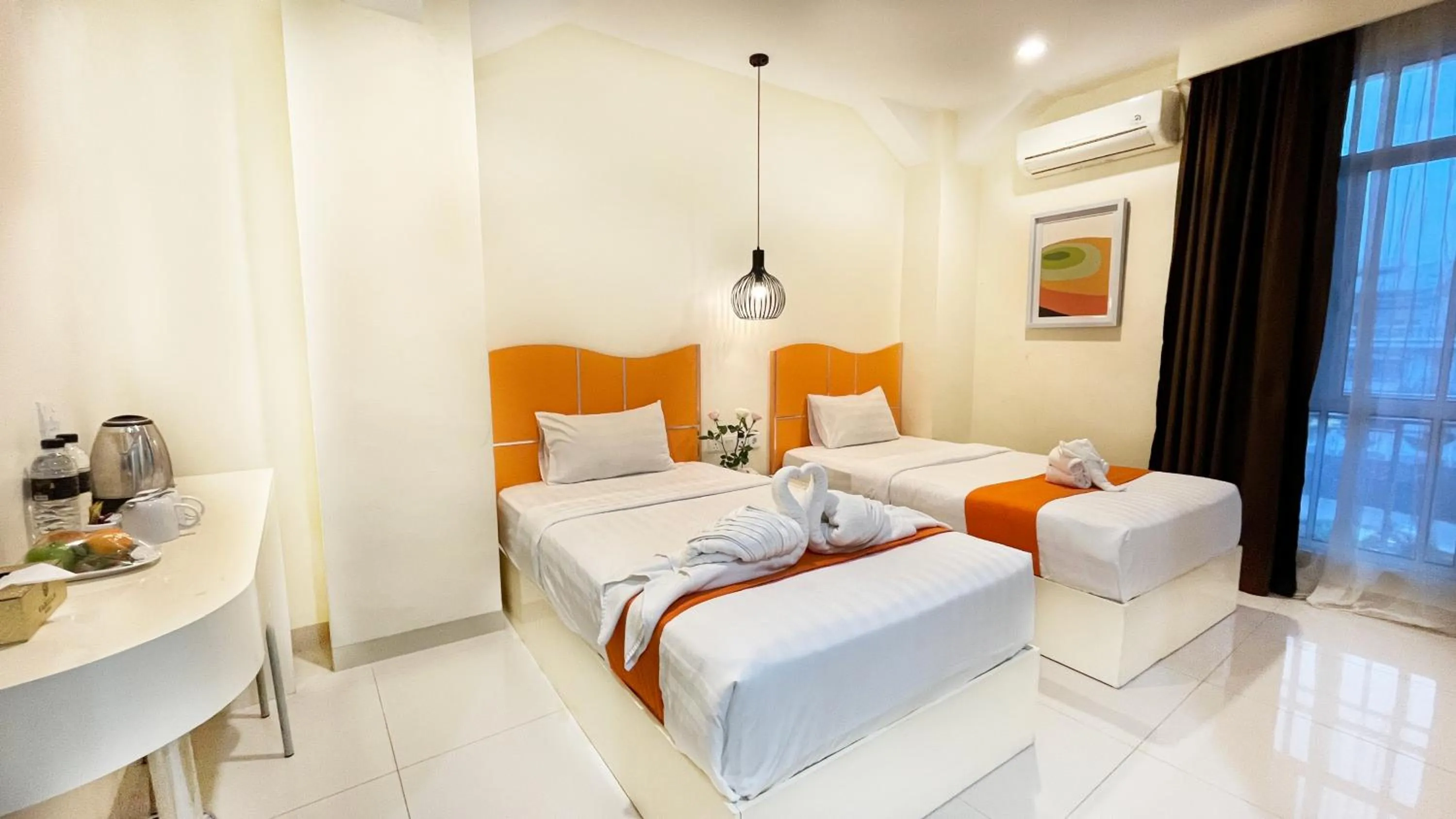 Bed in Sahid Vanilla Nagoya Batam