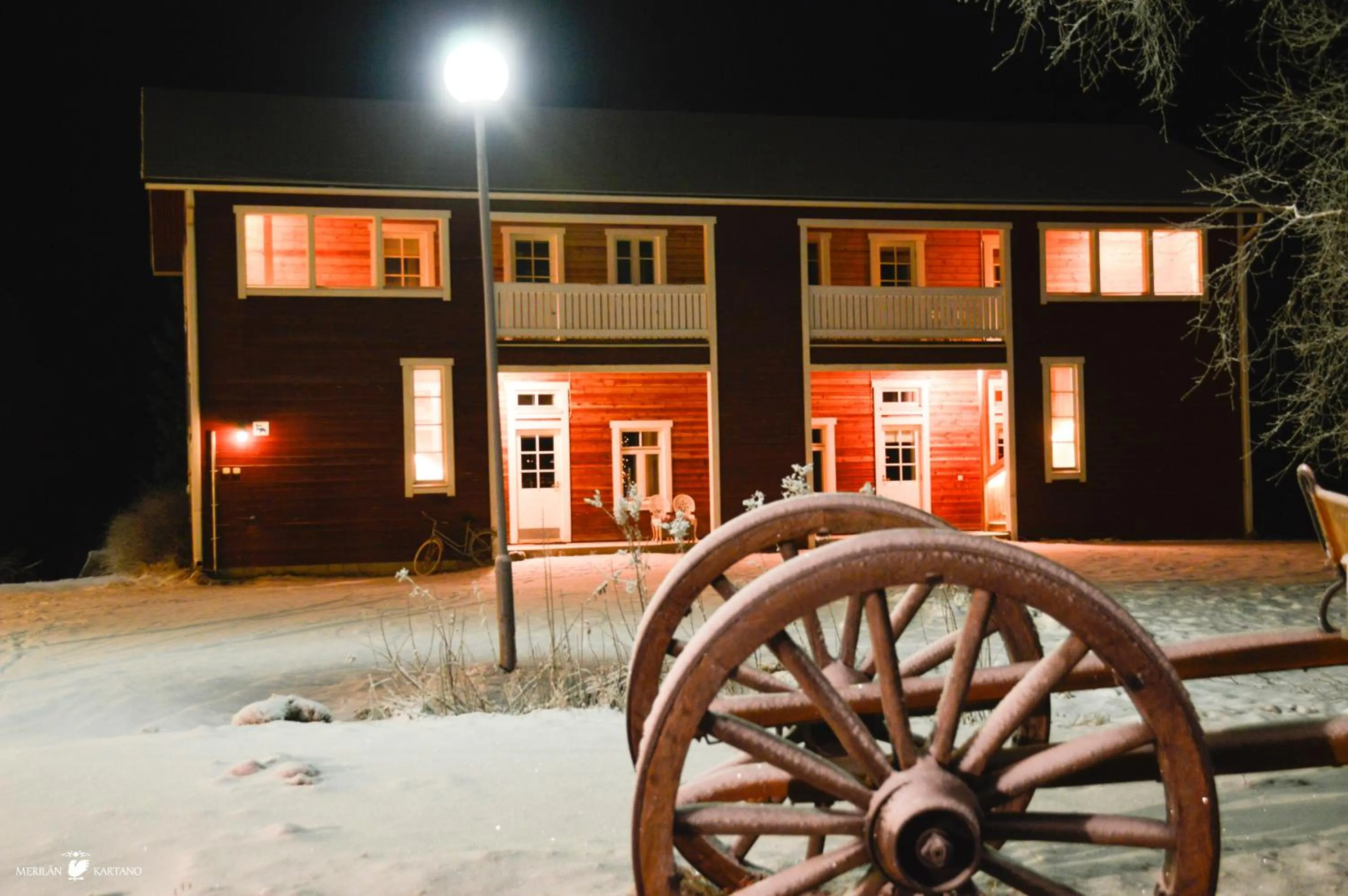 Winter in Merilän Kartano
