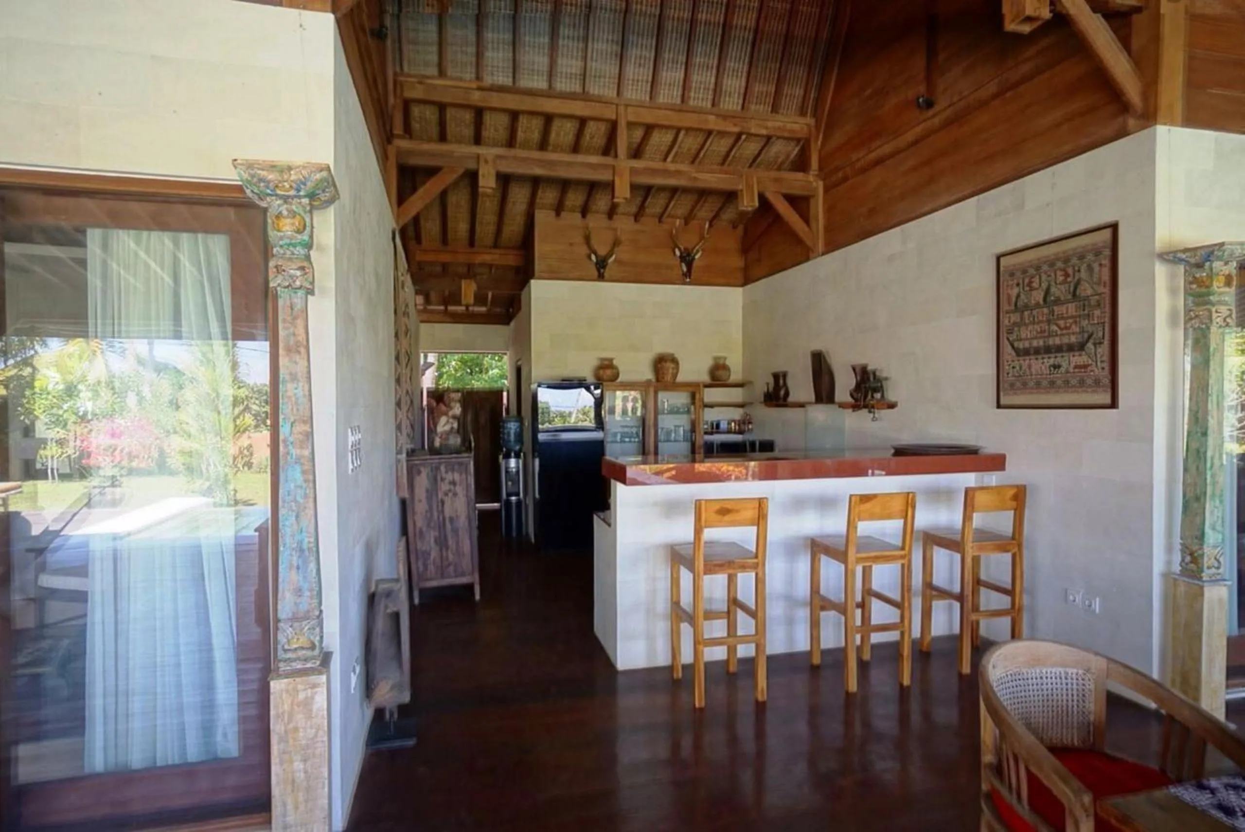 Kitchen or kitchenette in Villa Taman Kanti