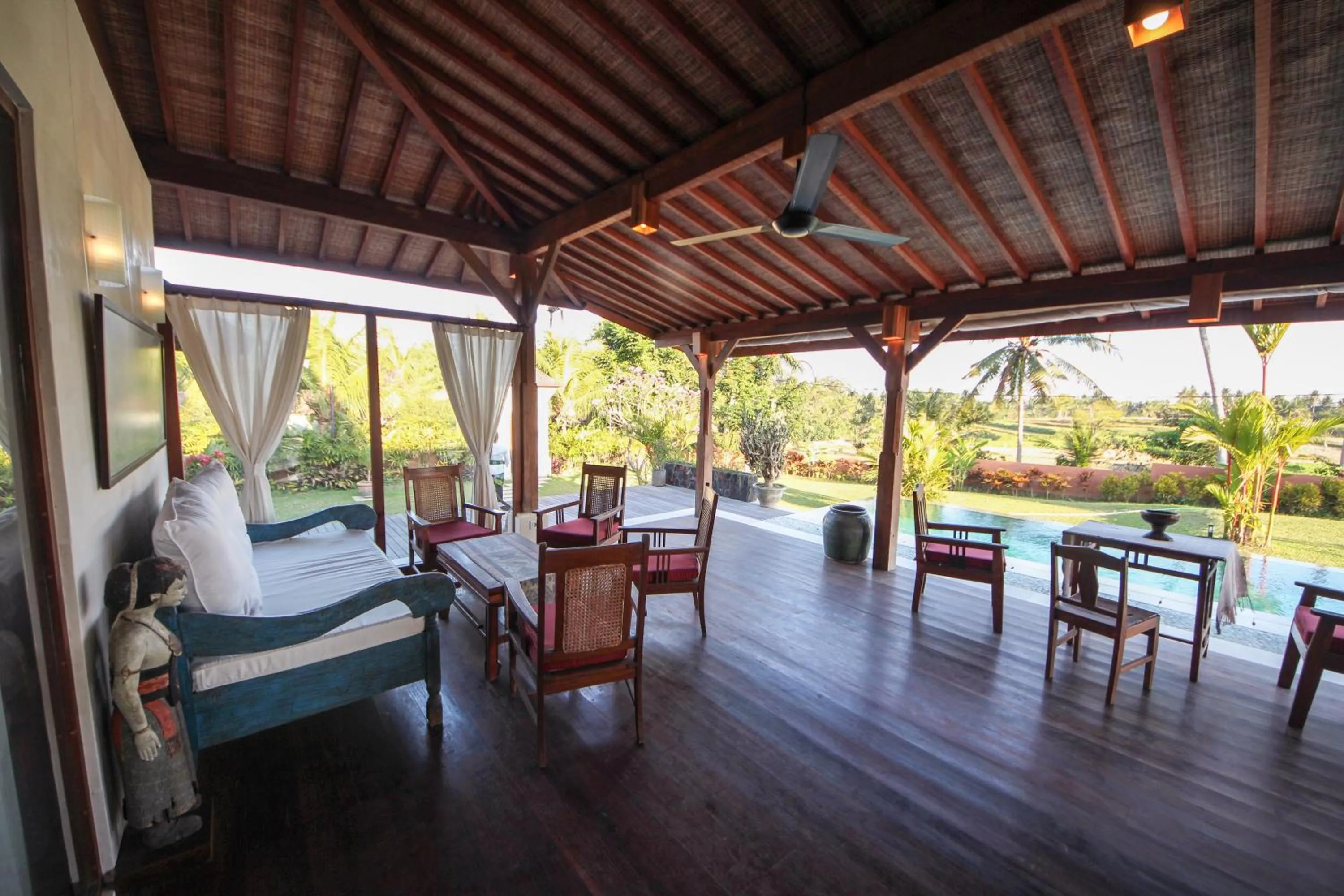 Balcony/Terrace in Villa Taman Kanti