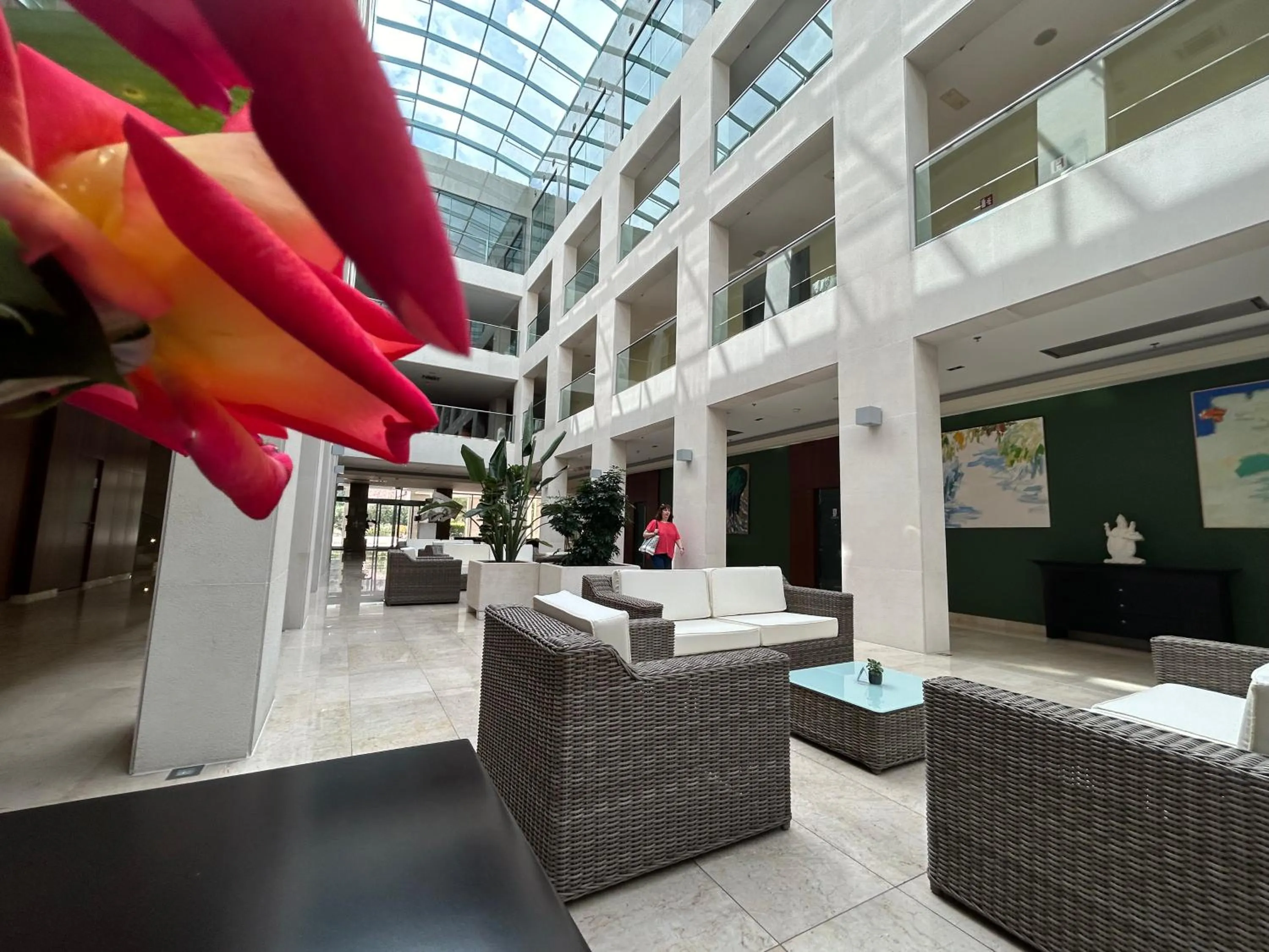 Seating area in Admiral Grand Hotel
