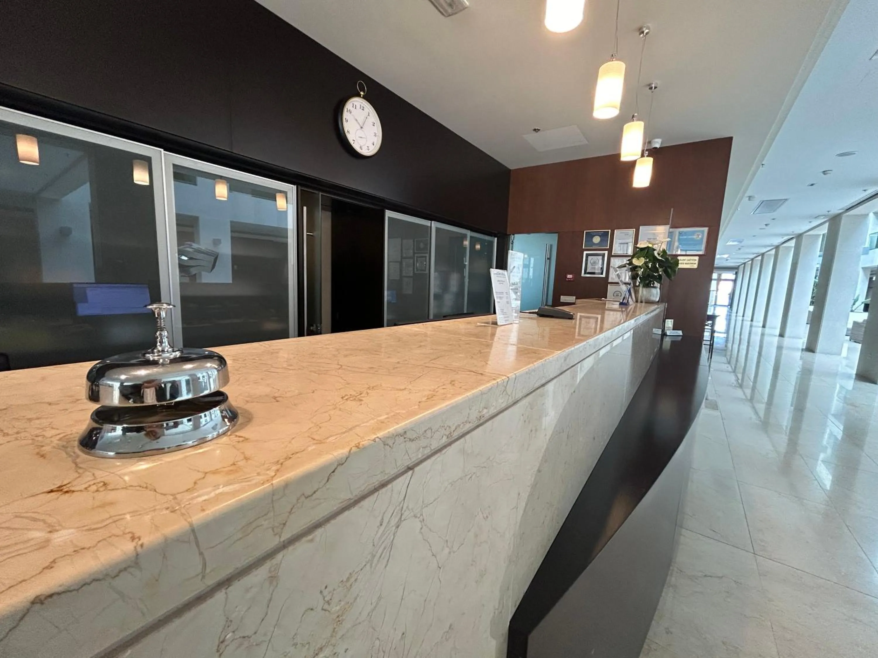 Lobby or reception in Admiral Grand Hotel