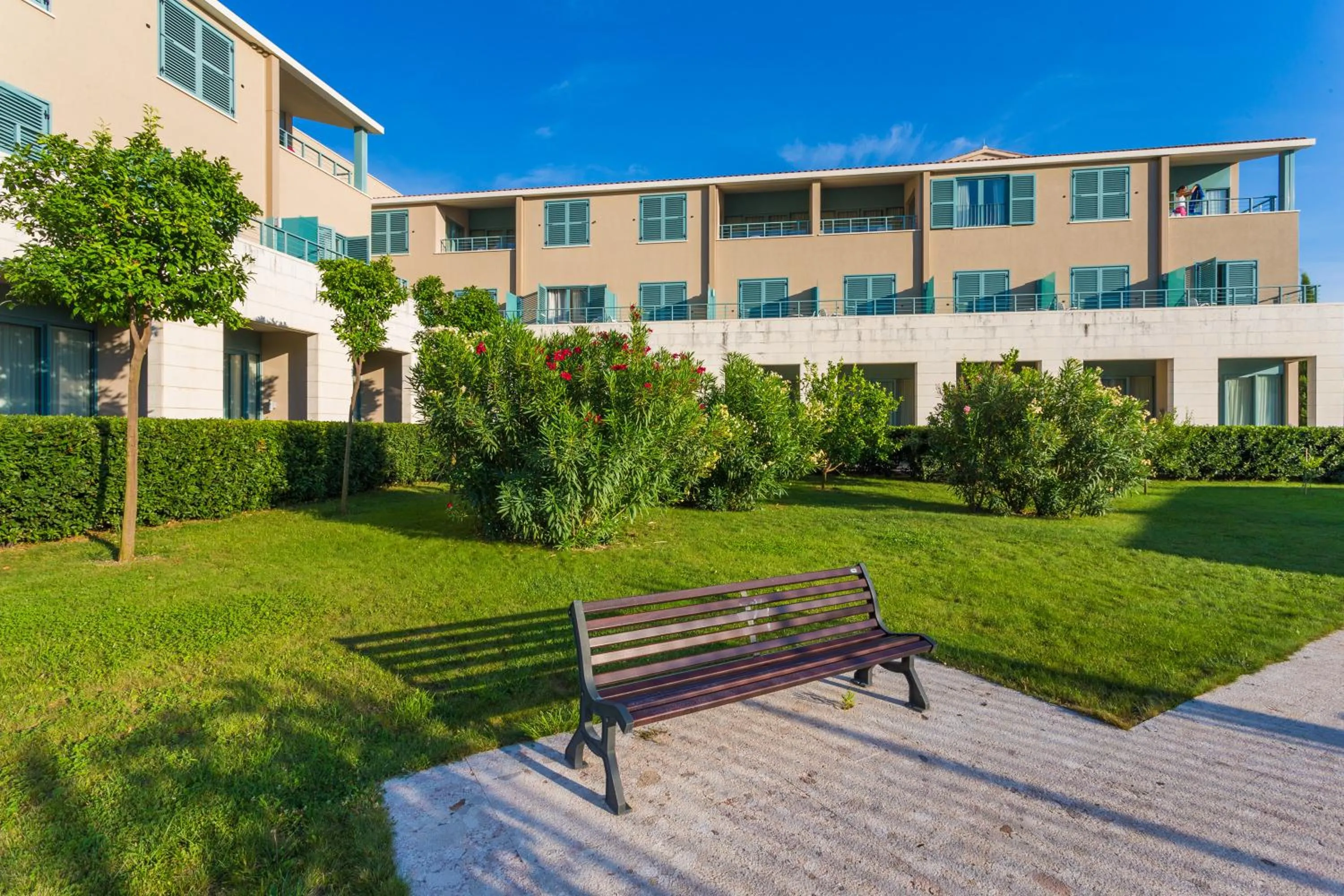 Garden in Admiral Grand Hotel