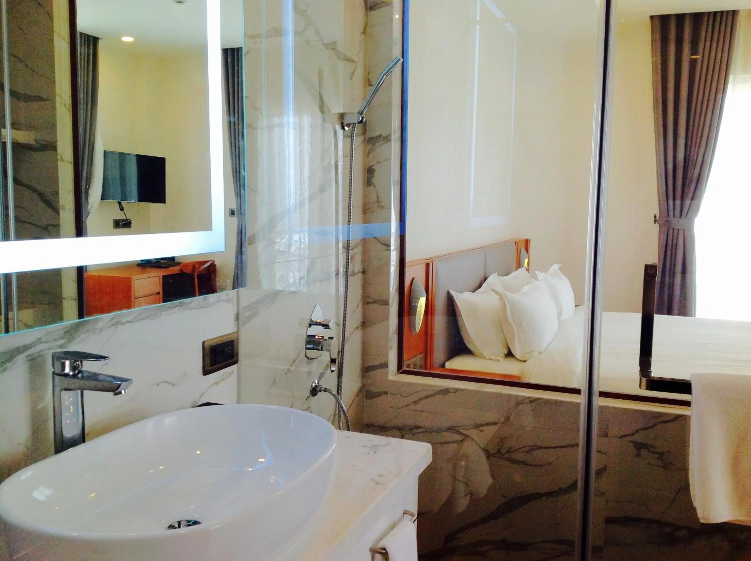 Bathroom in Bella Vita Hotel