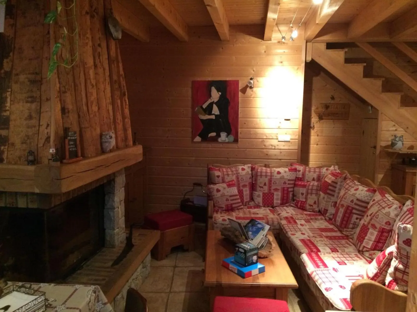 Lounge or bar in La Grange De L'Errance