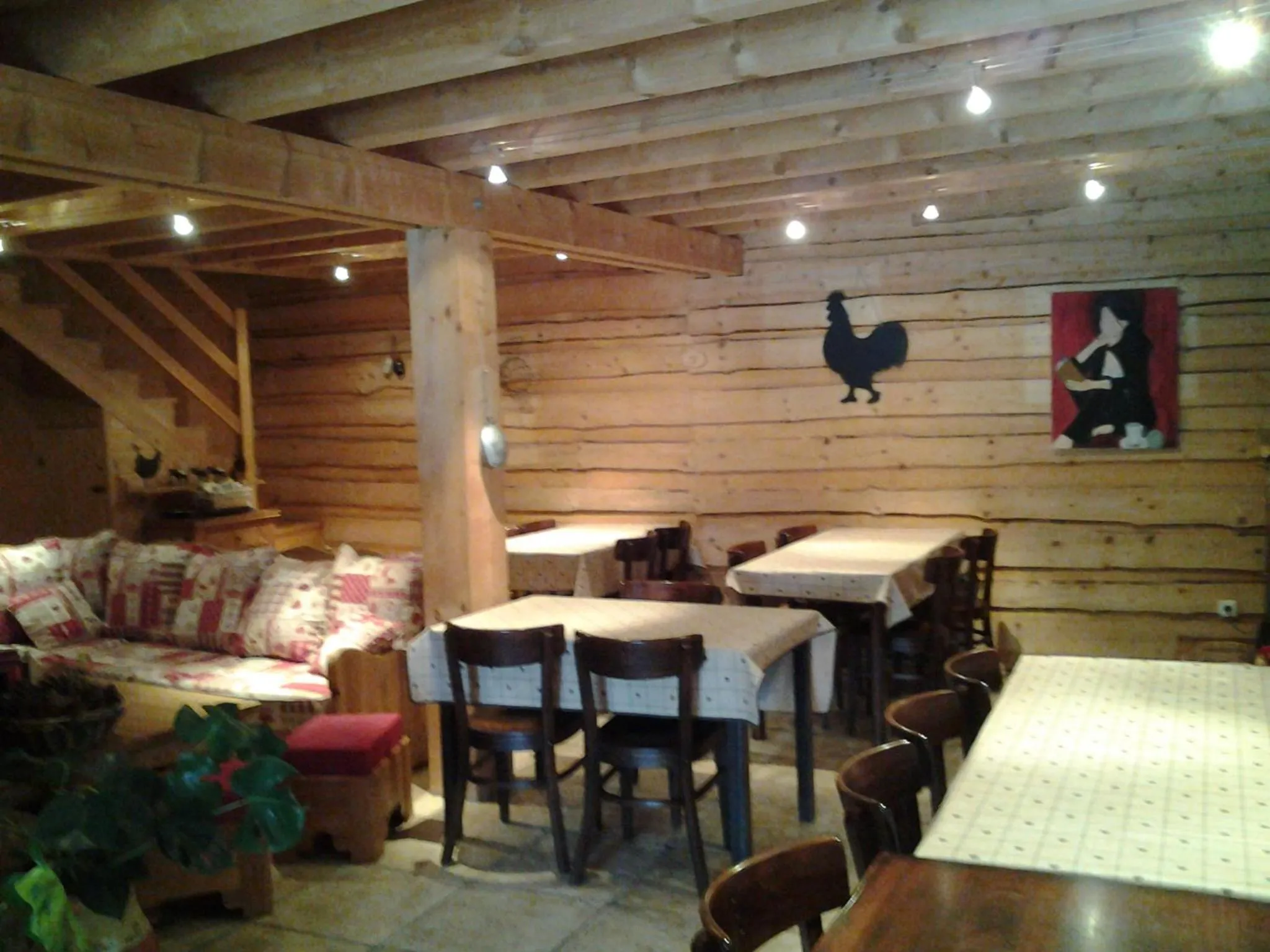 Dining area in La Grange De L'Errance