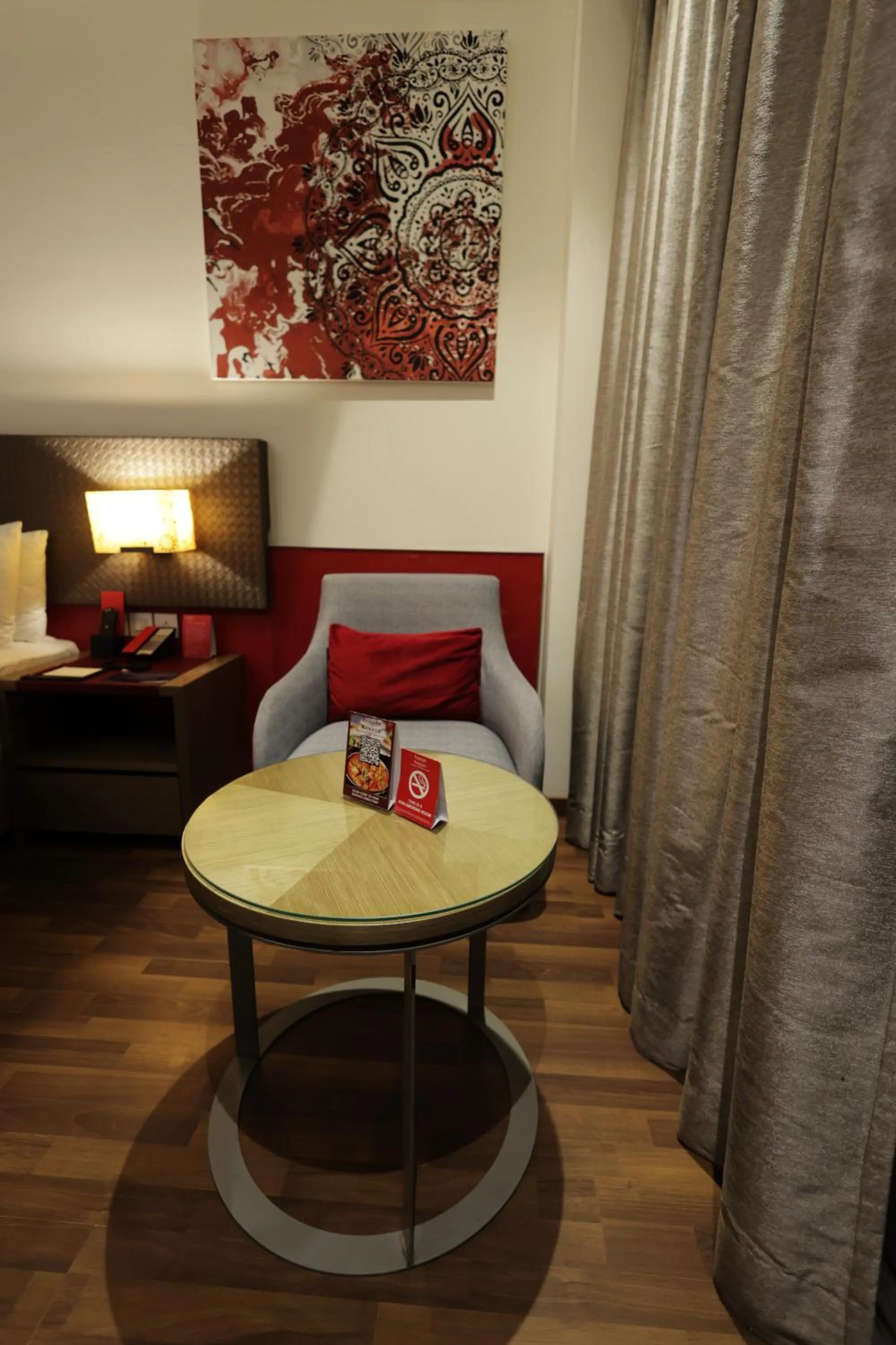 Seating area in Ramada by Wyndham Lucknow Hotel and Convention Center