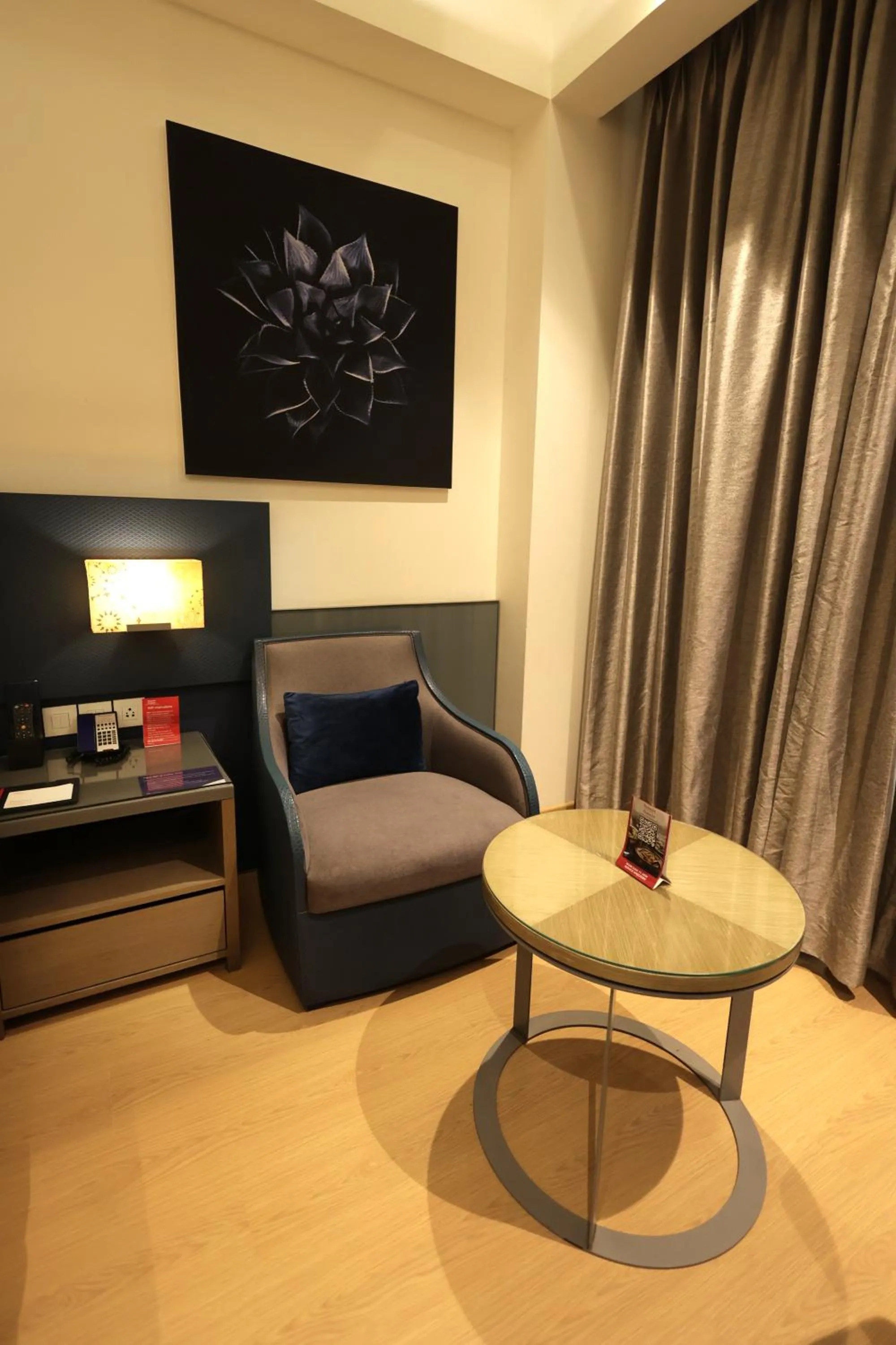 Seating area in Ramada by Wyndham Lucknow Hotel and Convention Center