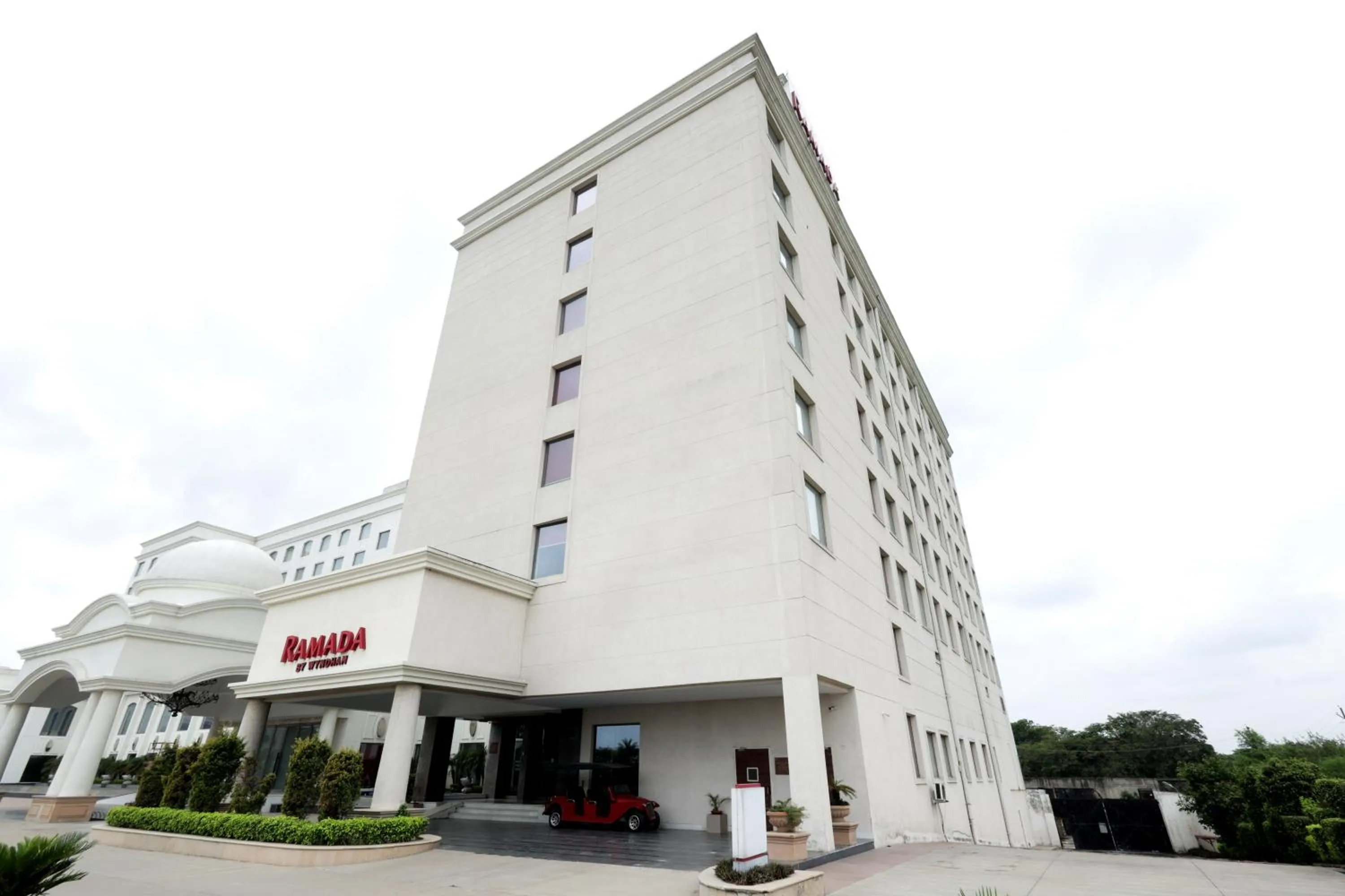 Property building in Ramada by Wyndham Lucknow Hotel and Convention Center
