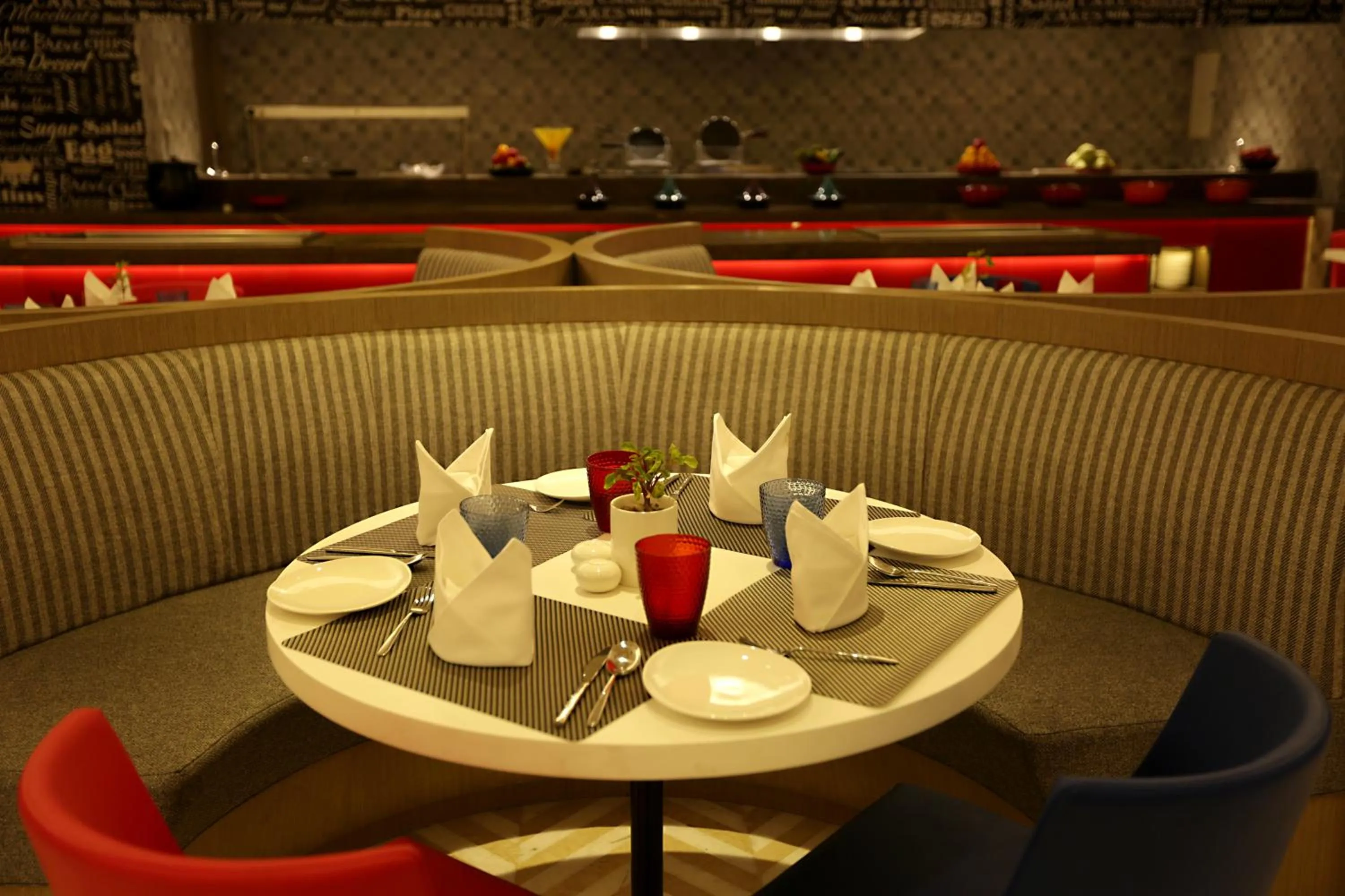 Restaurant/places to eat in Ramada by Wyndham Lucknow Hotel and Convention Center