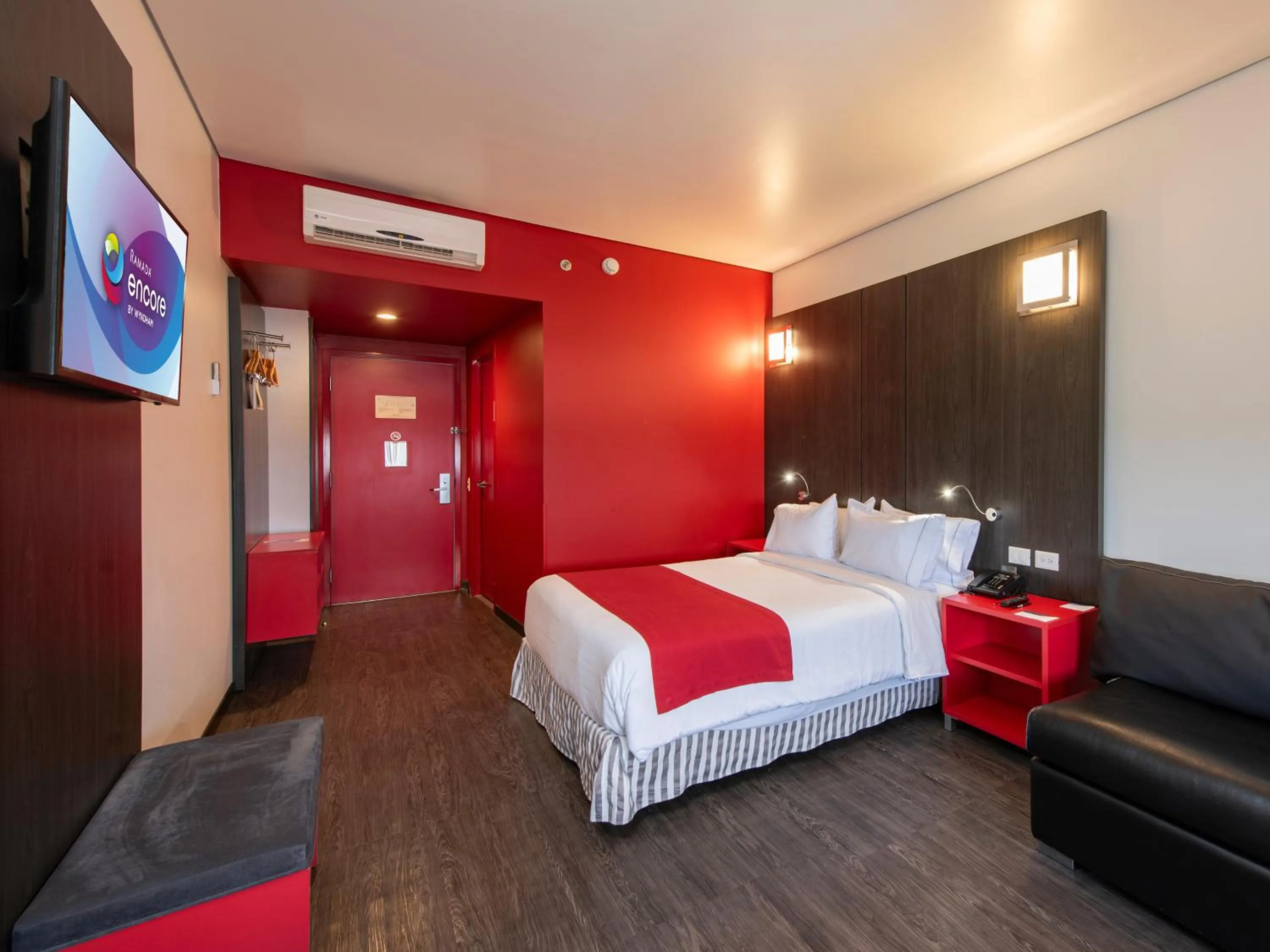 Bedroom, Bed in Ramada Encore by Wyndham Puebla